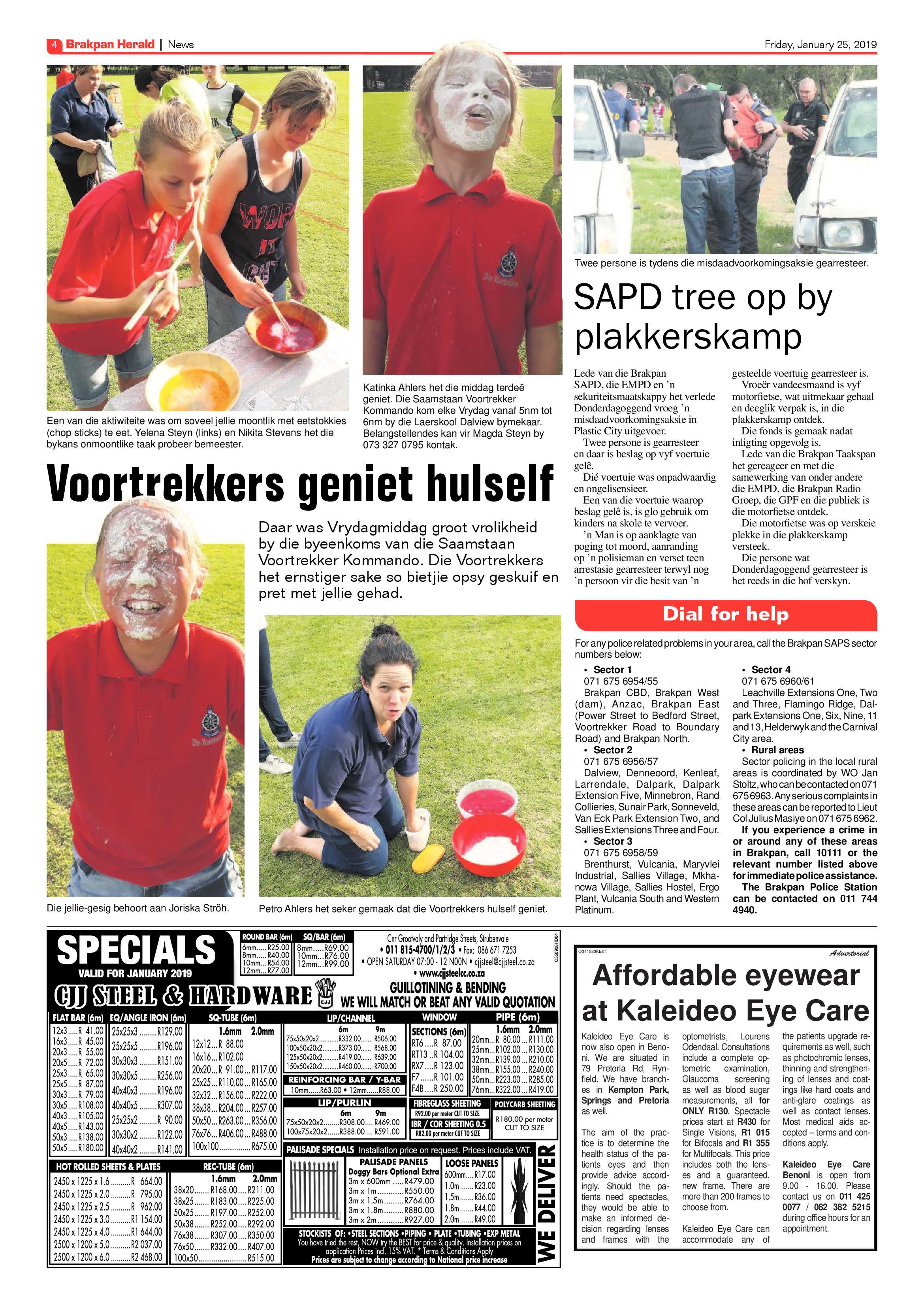 Brakpan Herald 25 January 2019 page 4