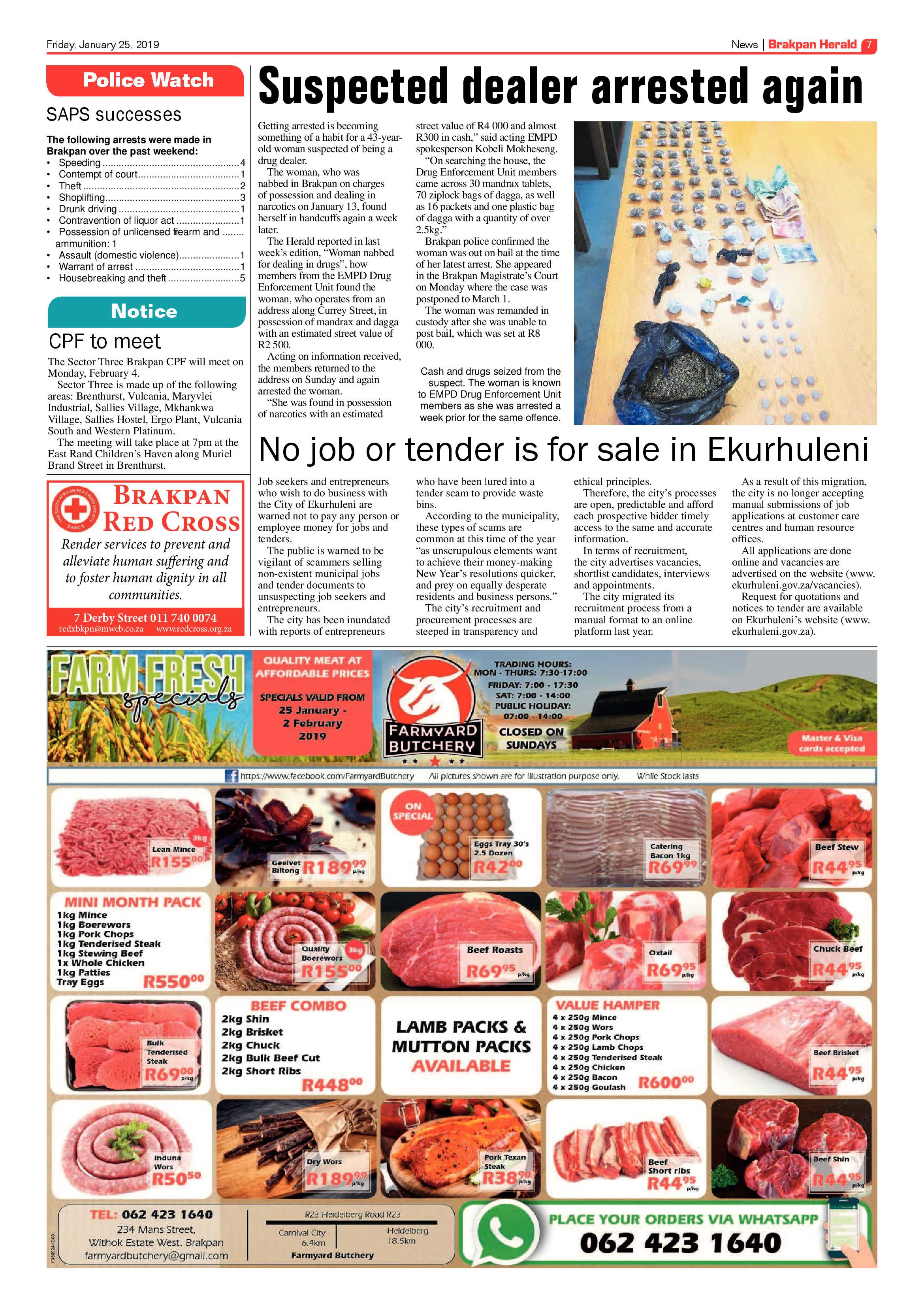 Brakpan Herald 25 January 2019 page 7