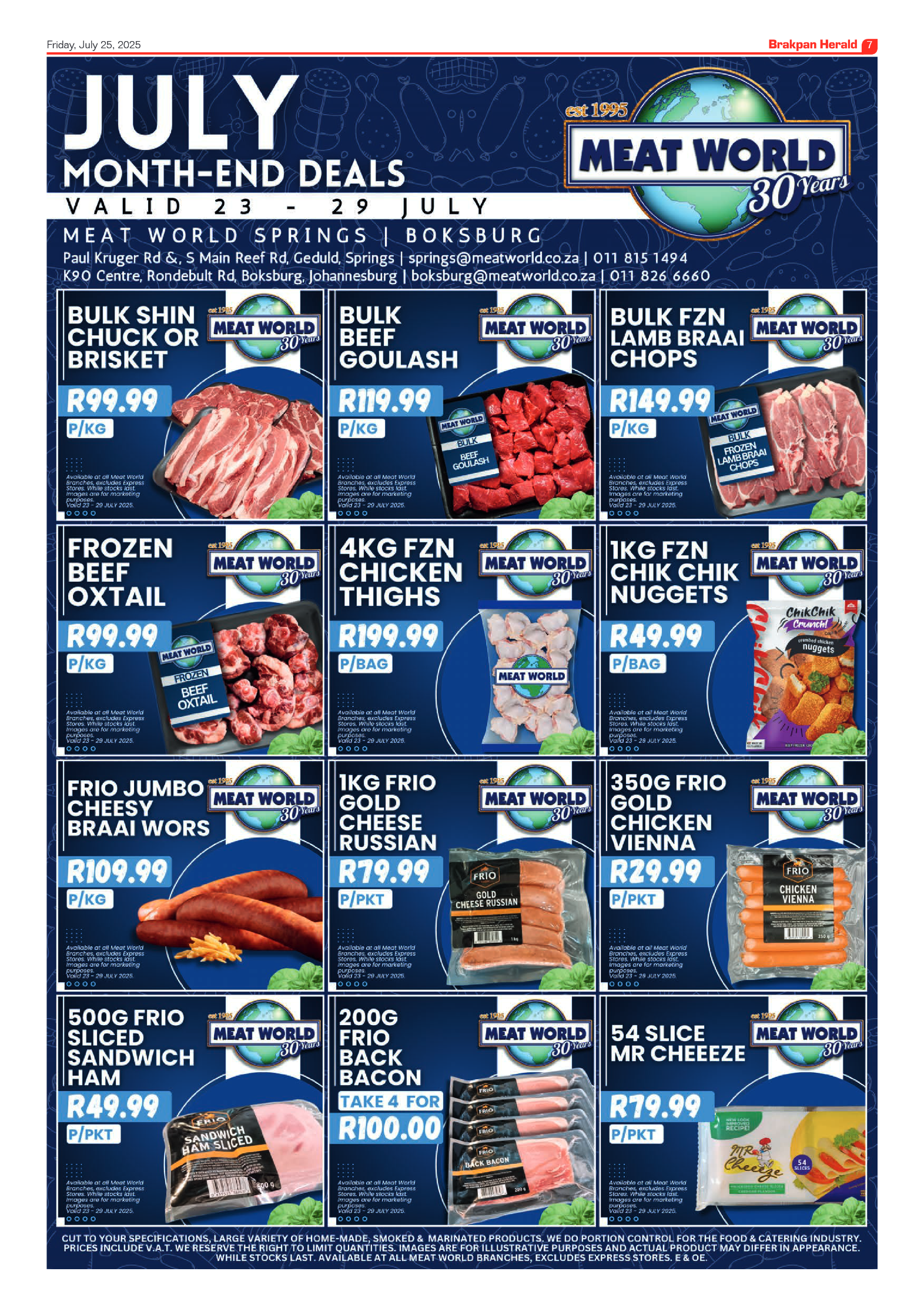 Brakpan Herald 25 July 2025 page 7