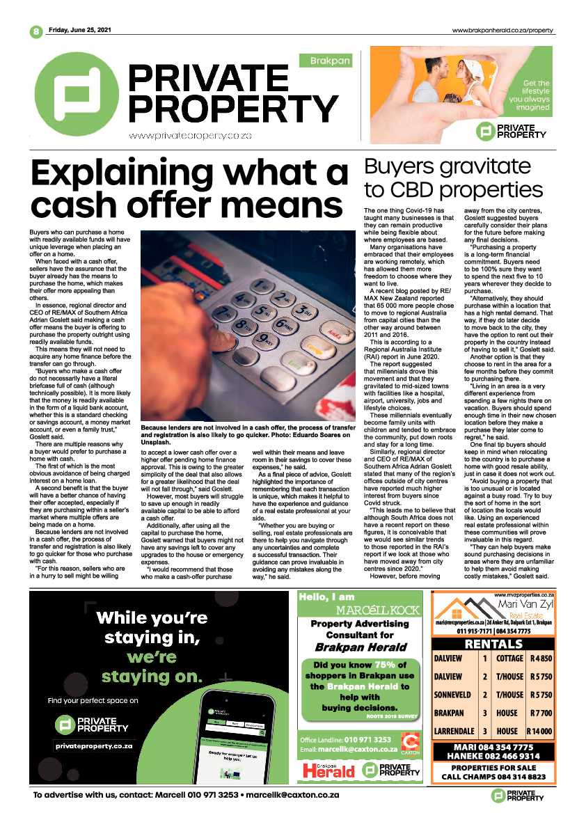Brakpan Herald 25 June 2021 page 8