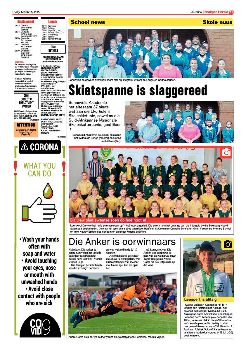 Brakpan Herald 25 March 2022 page 13