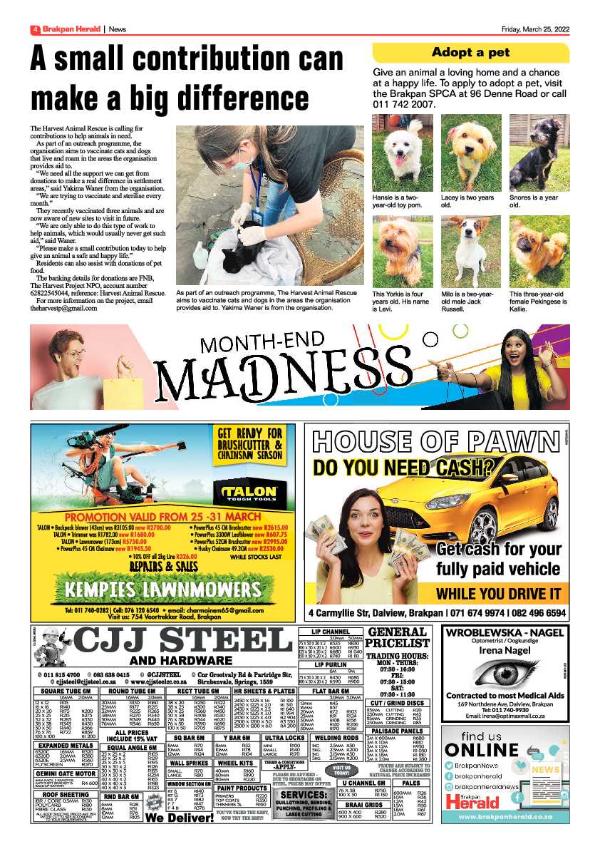 Brakpan Herald 25 March 2022 page 6