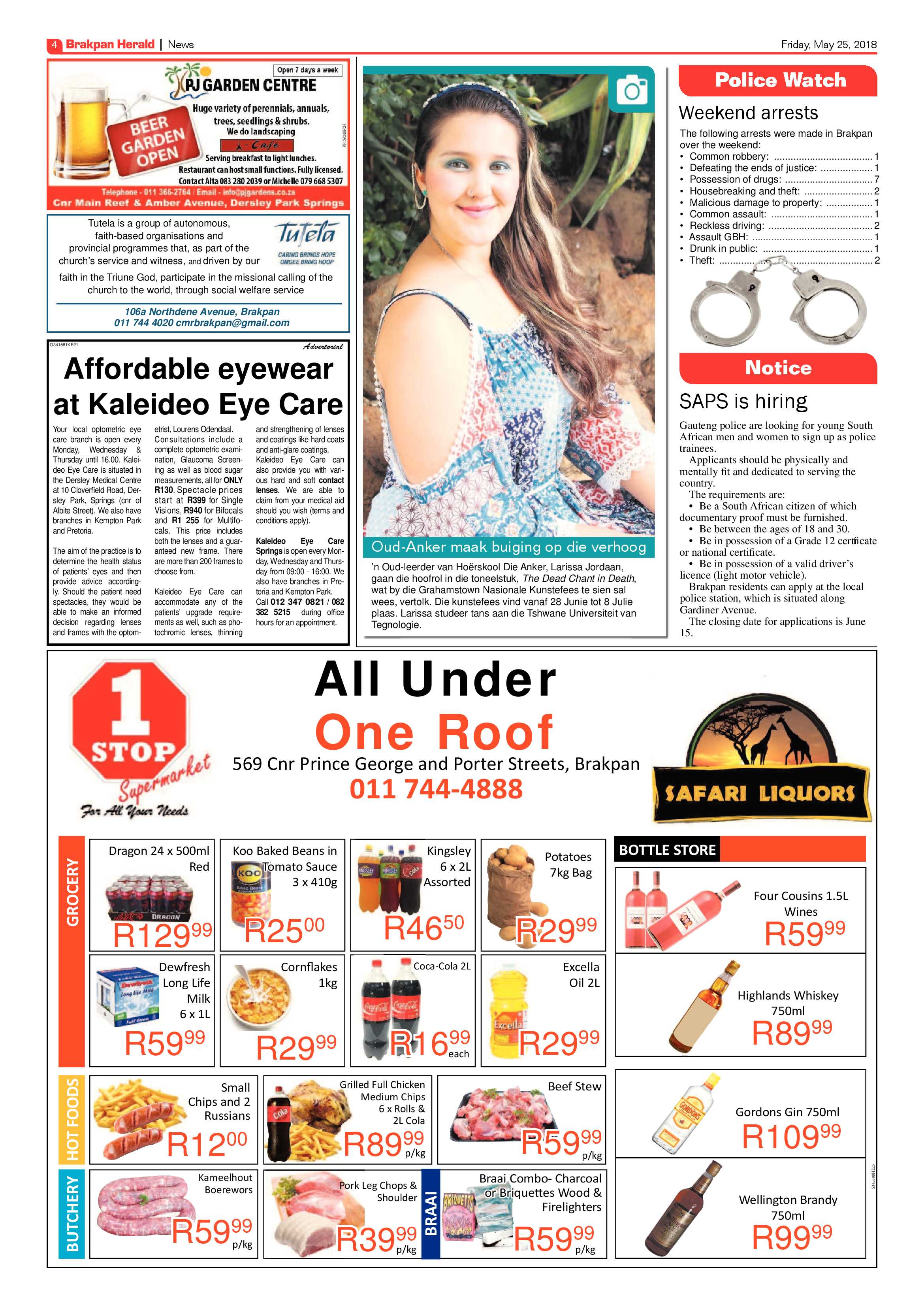 Brakpan Herald 25 May 2018 page 4
