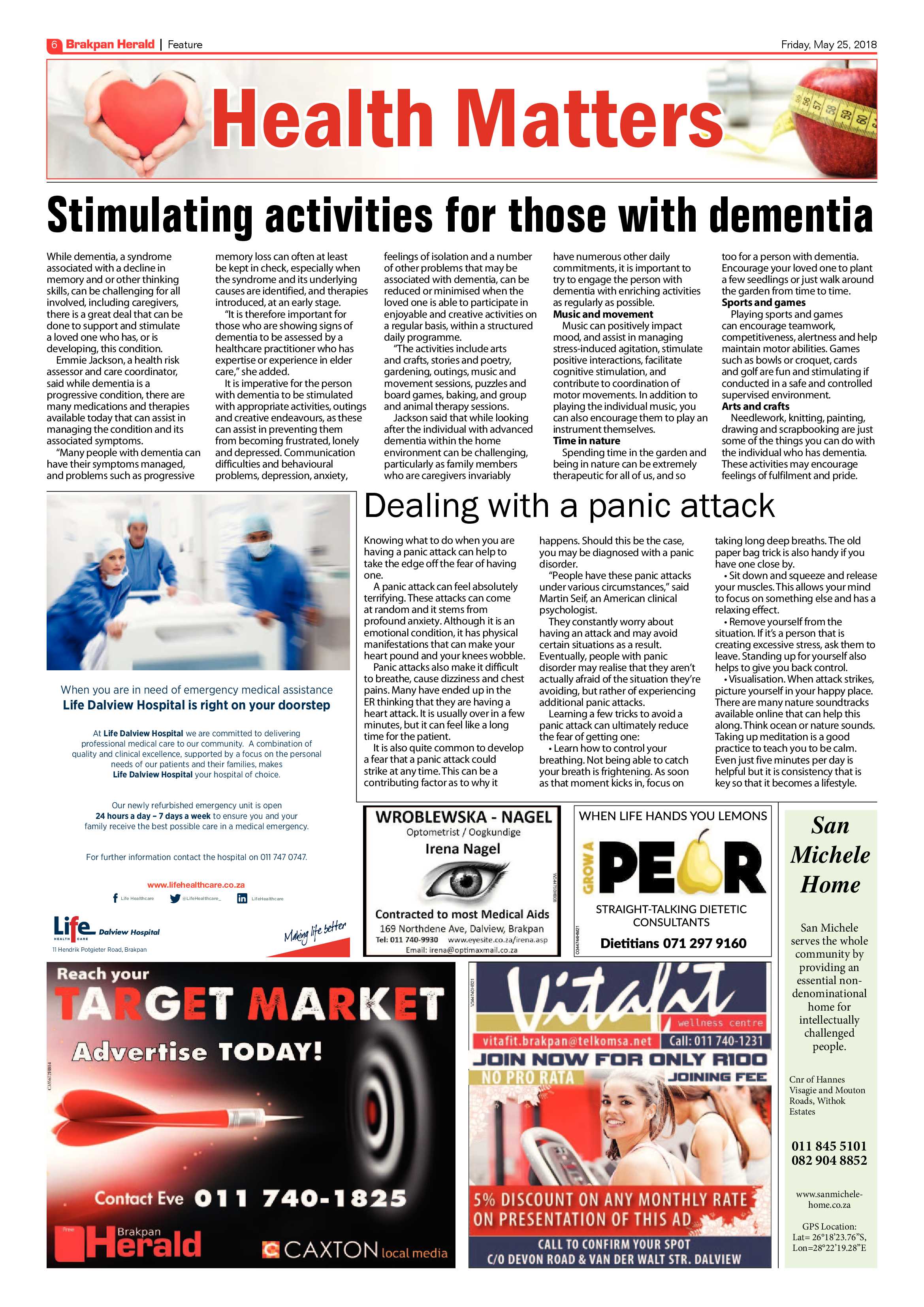 Brakpan Herald 25 May 2018 page 6
