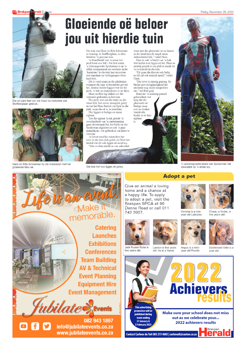 Brakpan Herald 25 Nov 2022 page 10