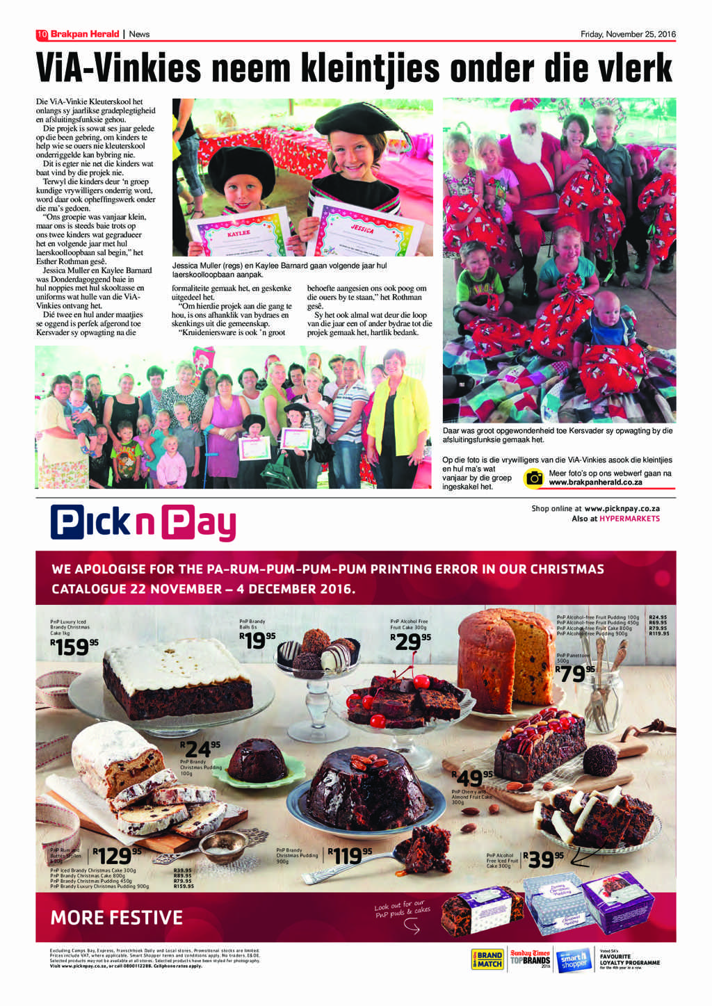 Brakpan Herald 25 November 2016 page 10