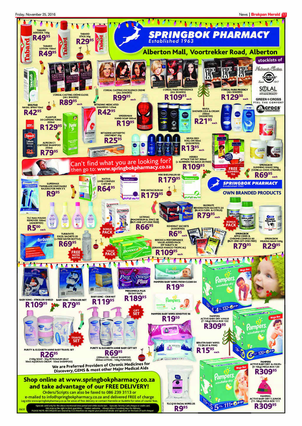 Brakpan Herald 25 November 2016 page 17