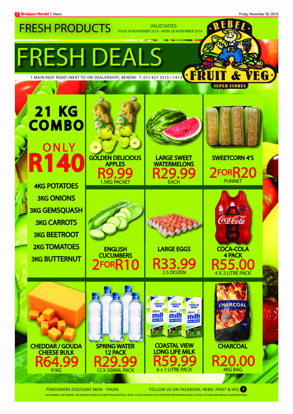 Brakpan Herald 25 November 2016 page 2