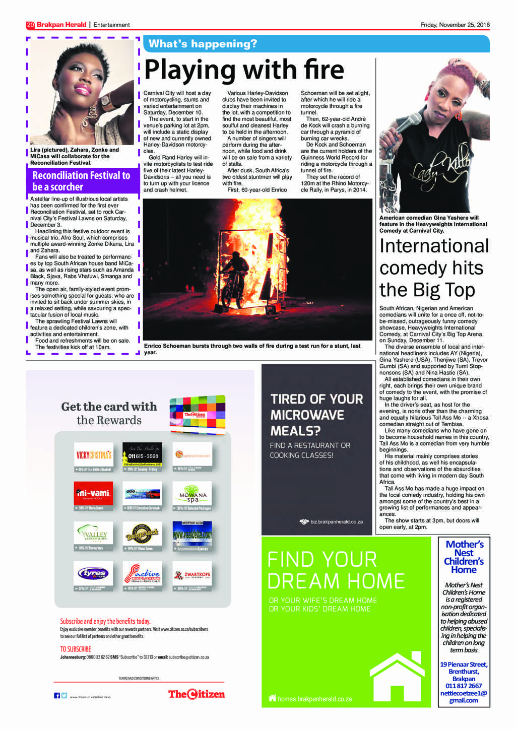 Brakpan Herald 25 November 2016 page 20