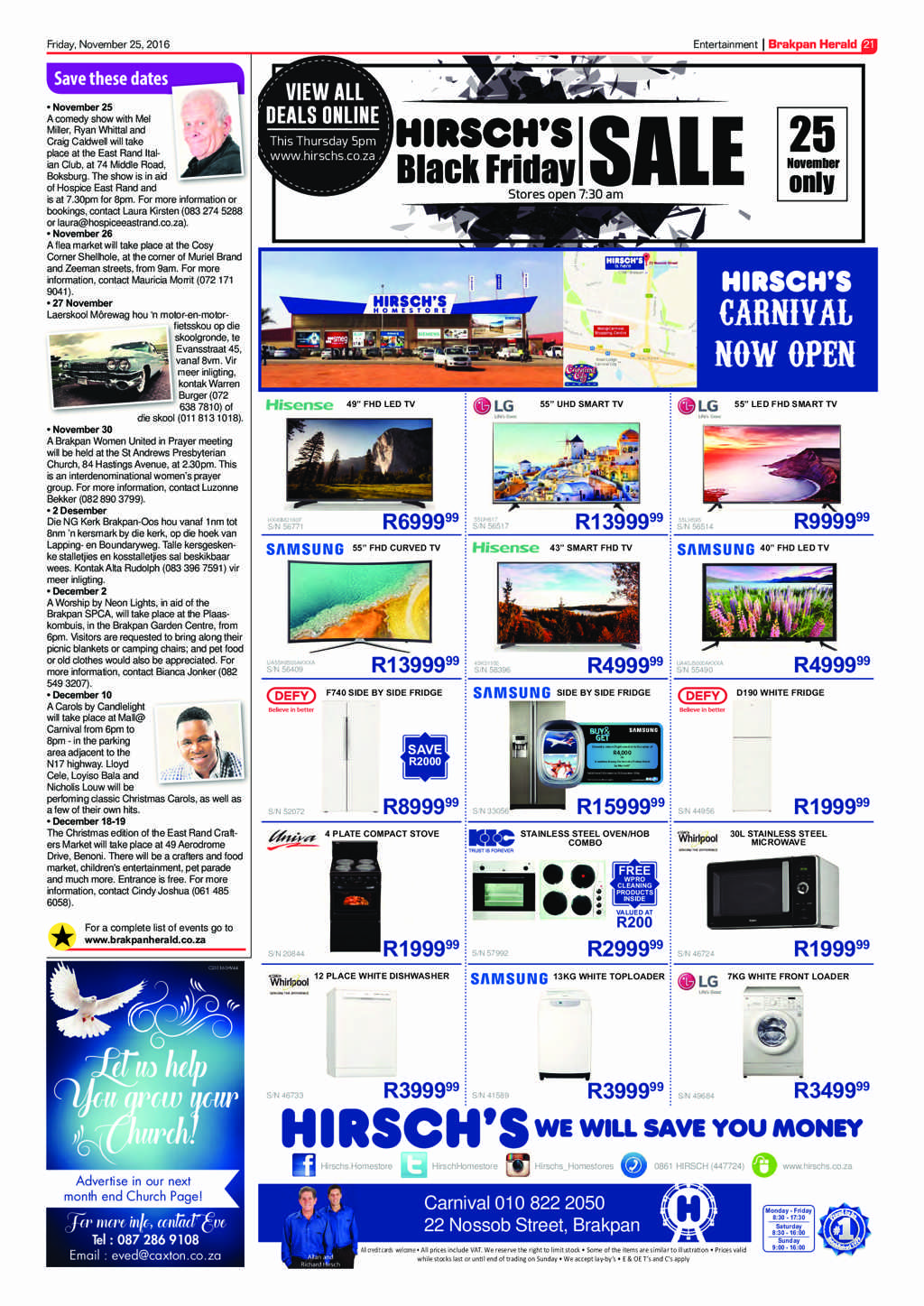 Brakpan Herald 25 November 2016 page 21