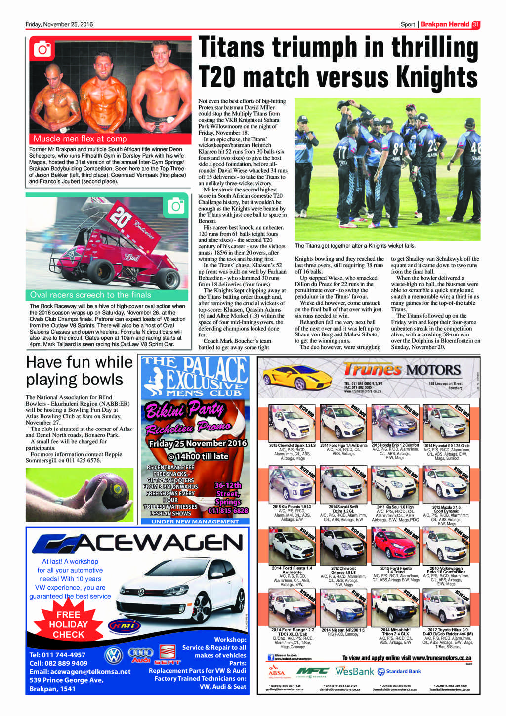 Brakpan Herald 25 November 2016 page 31