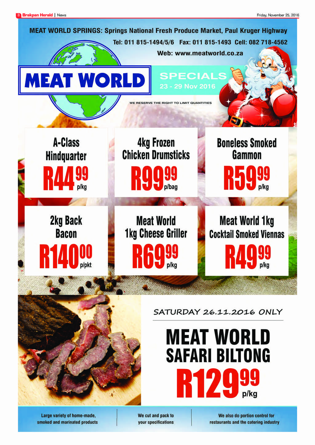Brakpan Herald 25 November 2016 page 8