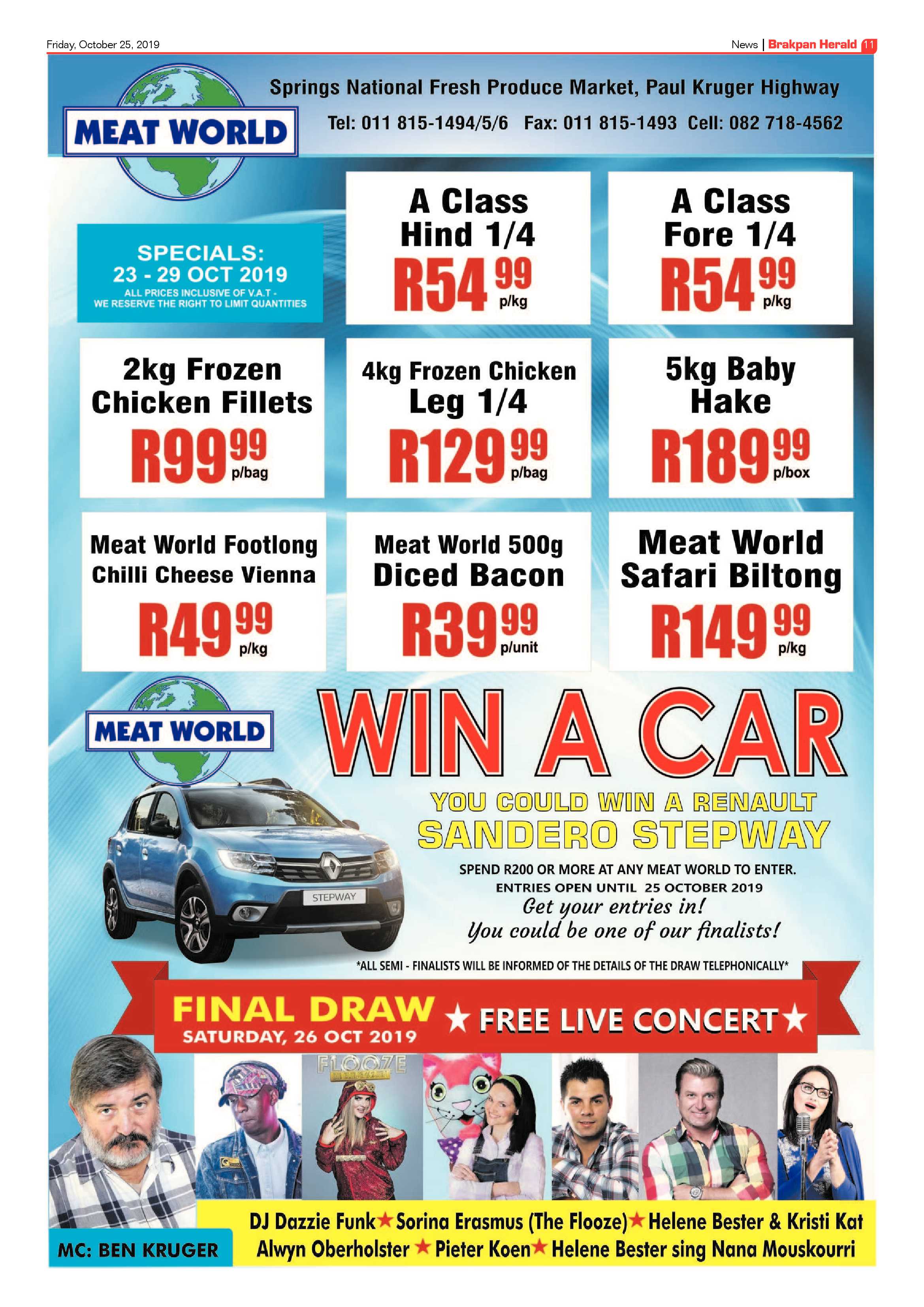 Brakpan Herald 25 October 2019 page 11