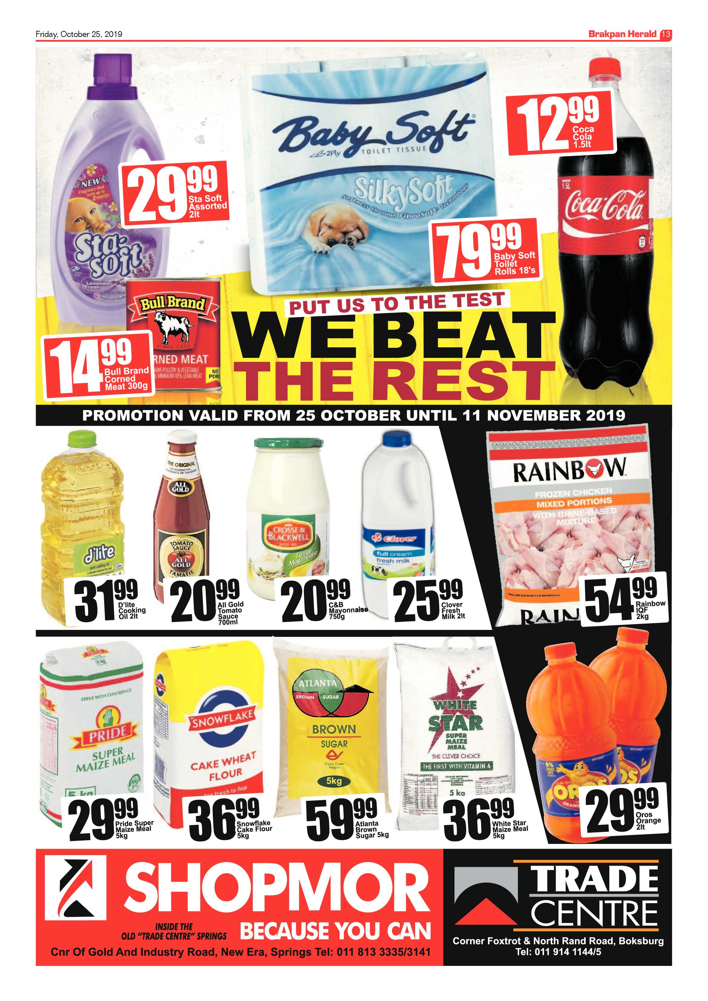 Brakpan Herald 25 October 2019 page 13