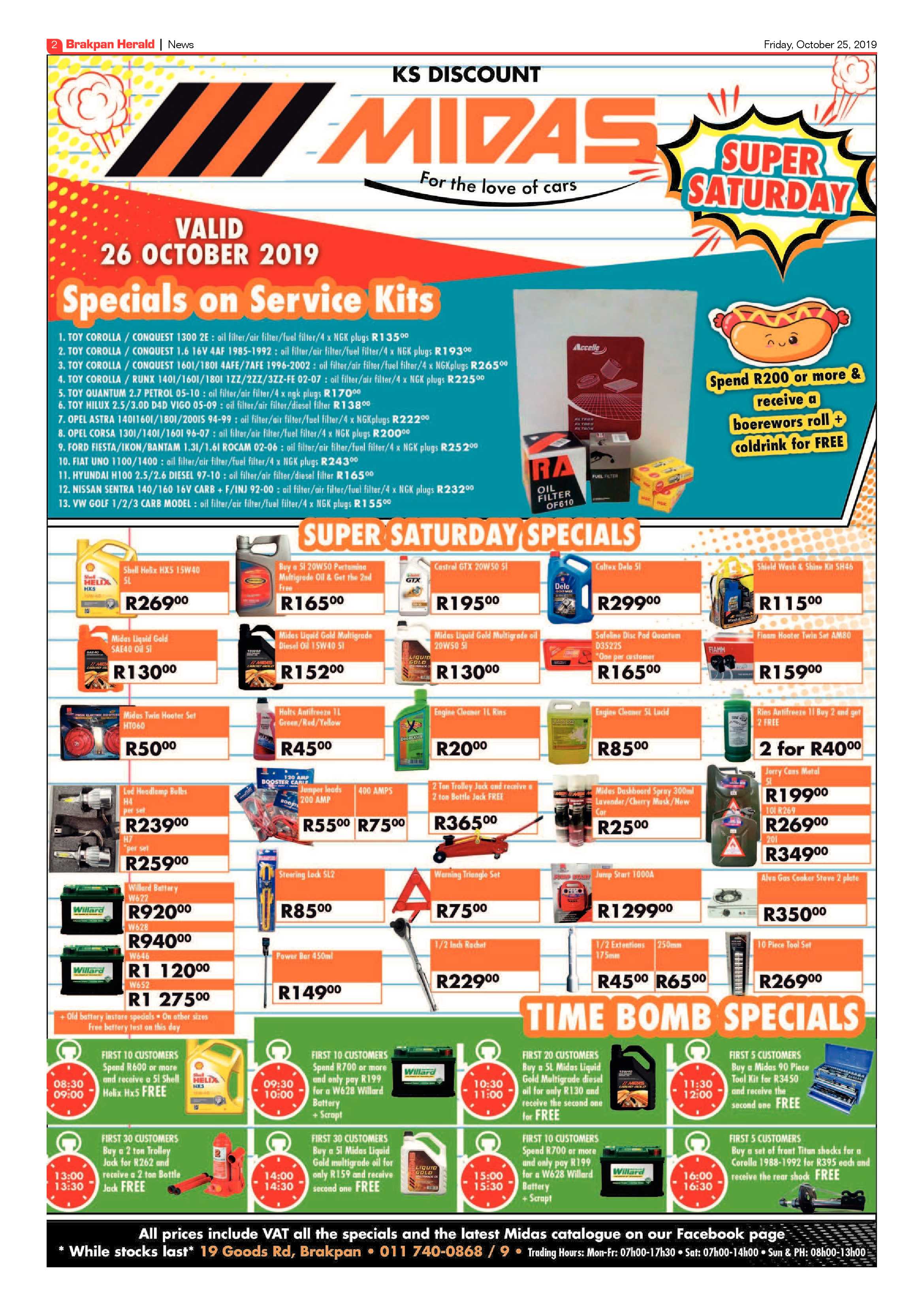 Brakpan Herald 25 October 2019 page 2
