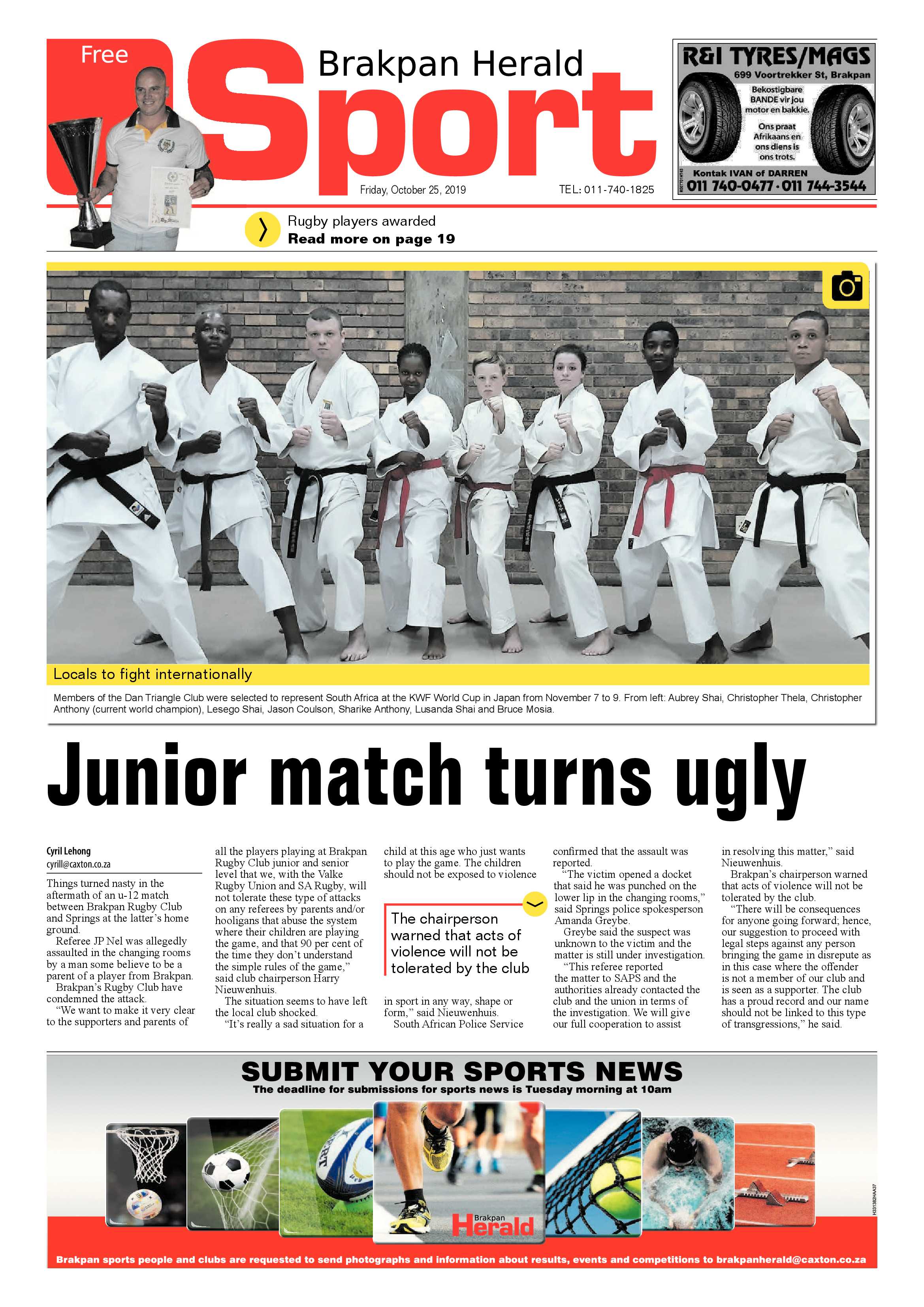 Brakpan Herald 25 October 2019 page 20