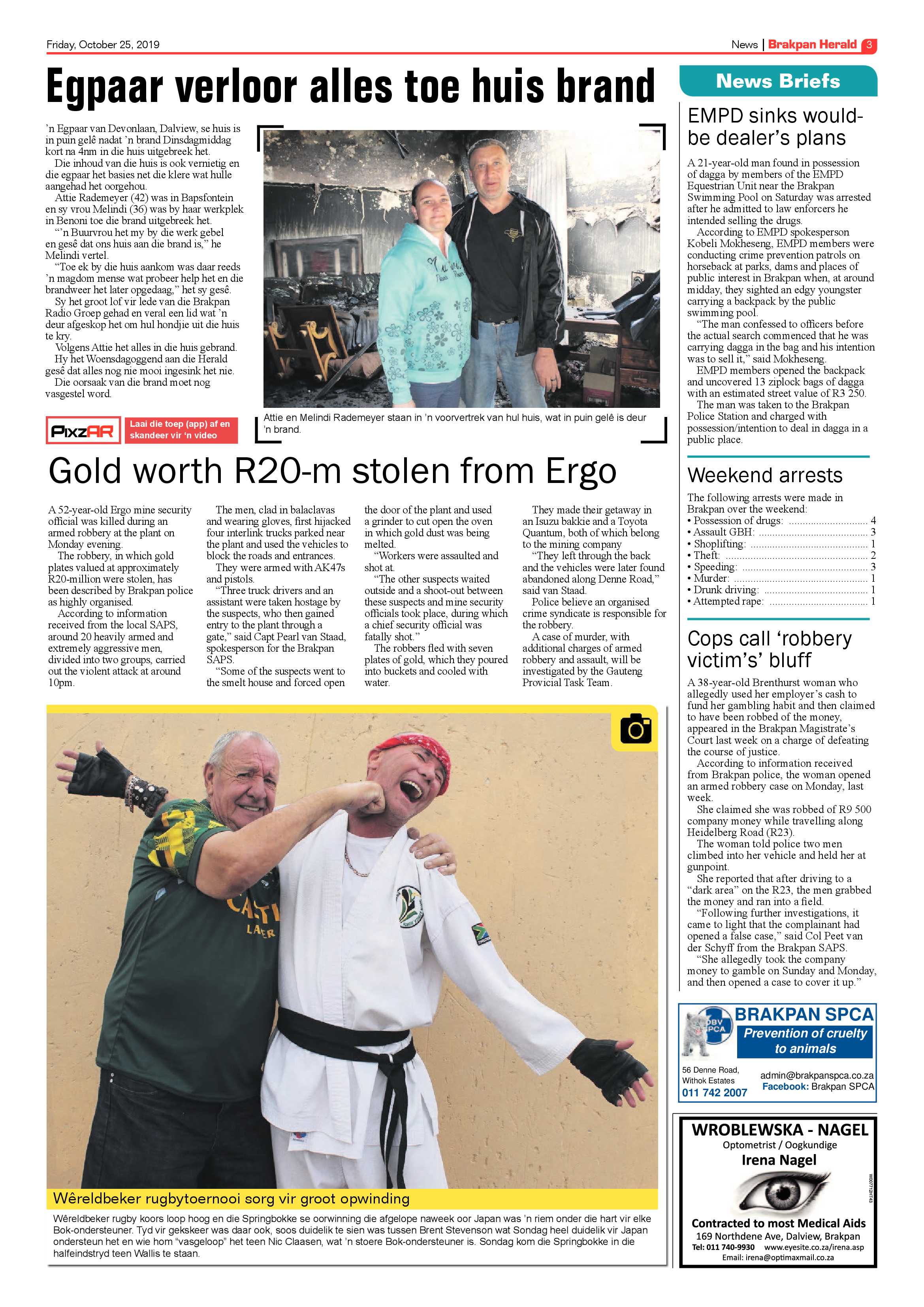 Brakpan Herald 25 October 2019 page 3