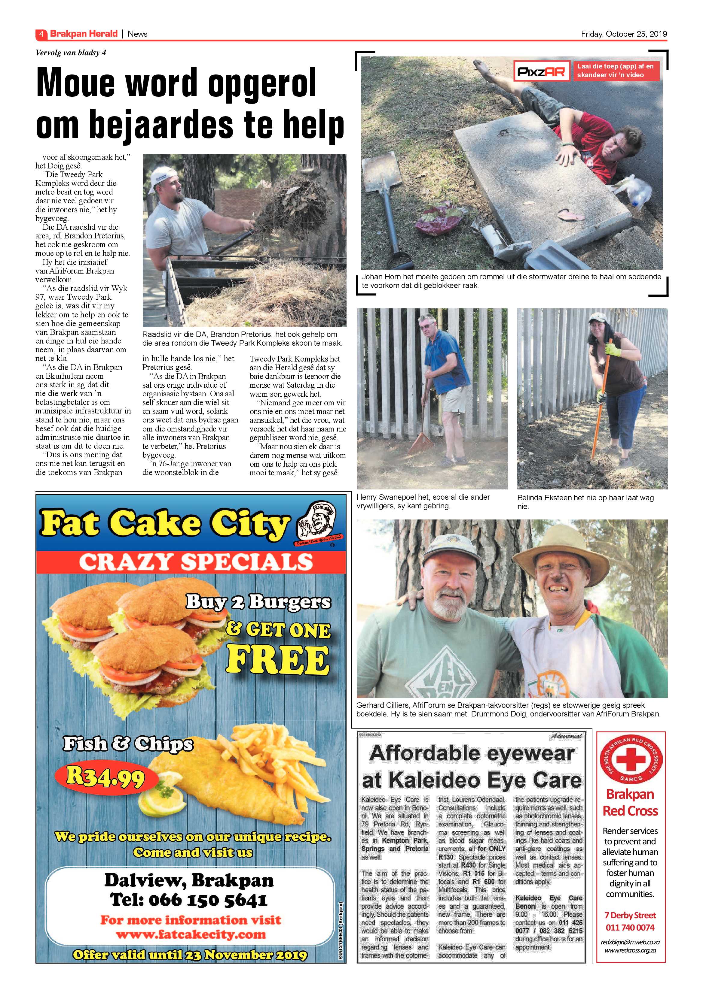 Brakpan Herald 25 October 2019 page 4