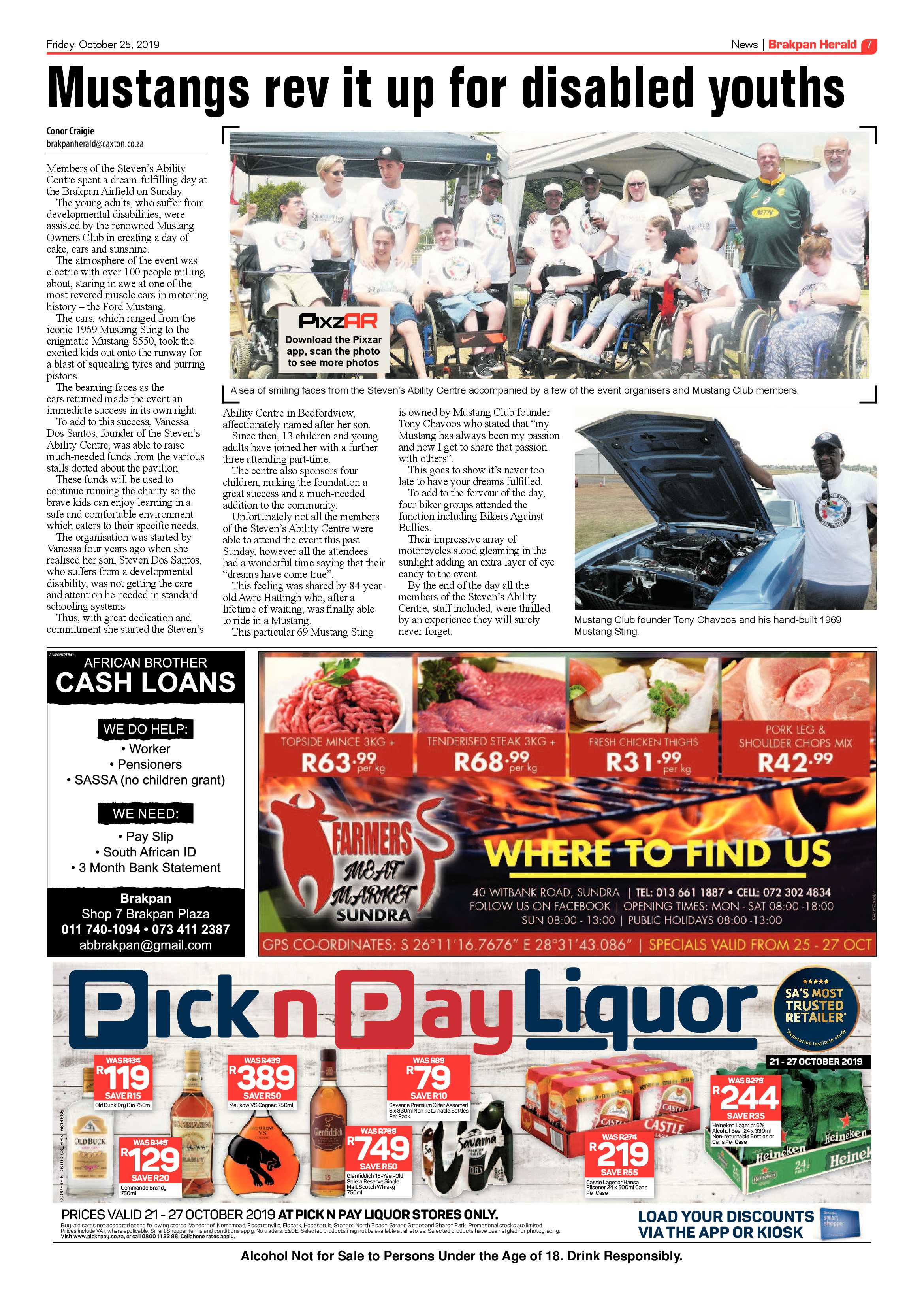 Brakpan Herald 25 October 2019 page 7
