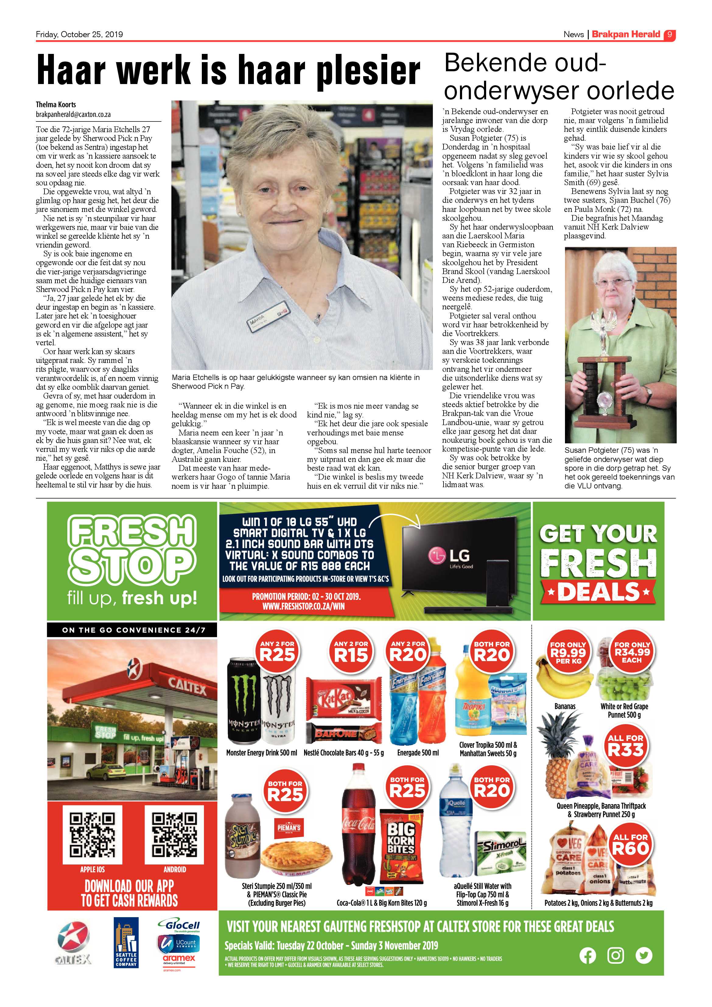 Brakpan Herald 25 October 2019 page 9