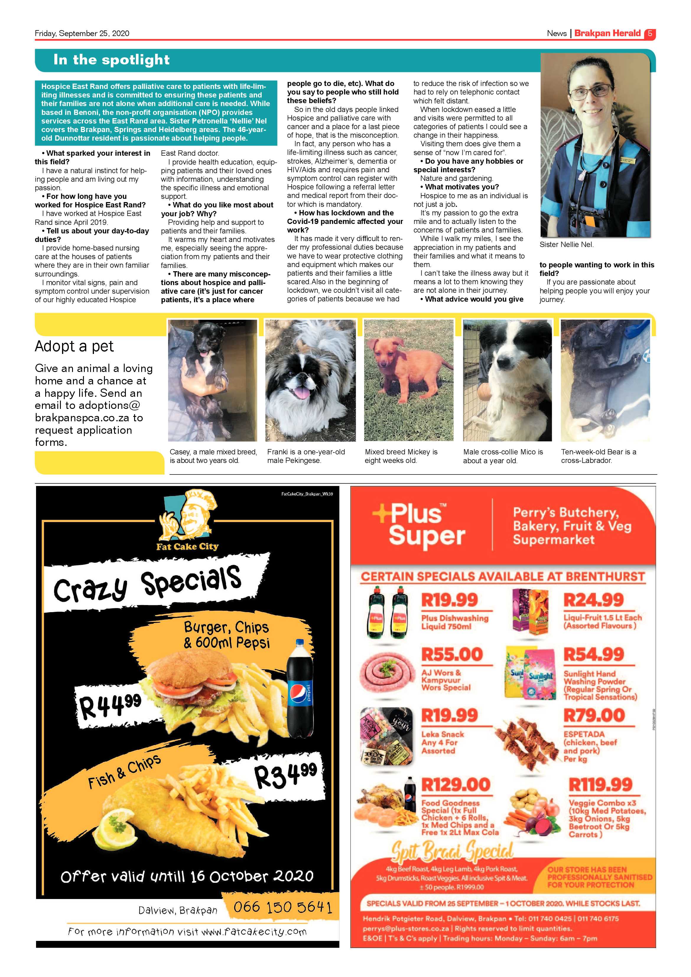 Brakpan Herald 25 September 2020 page 5