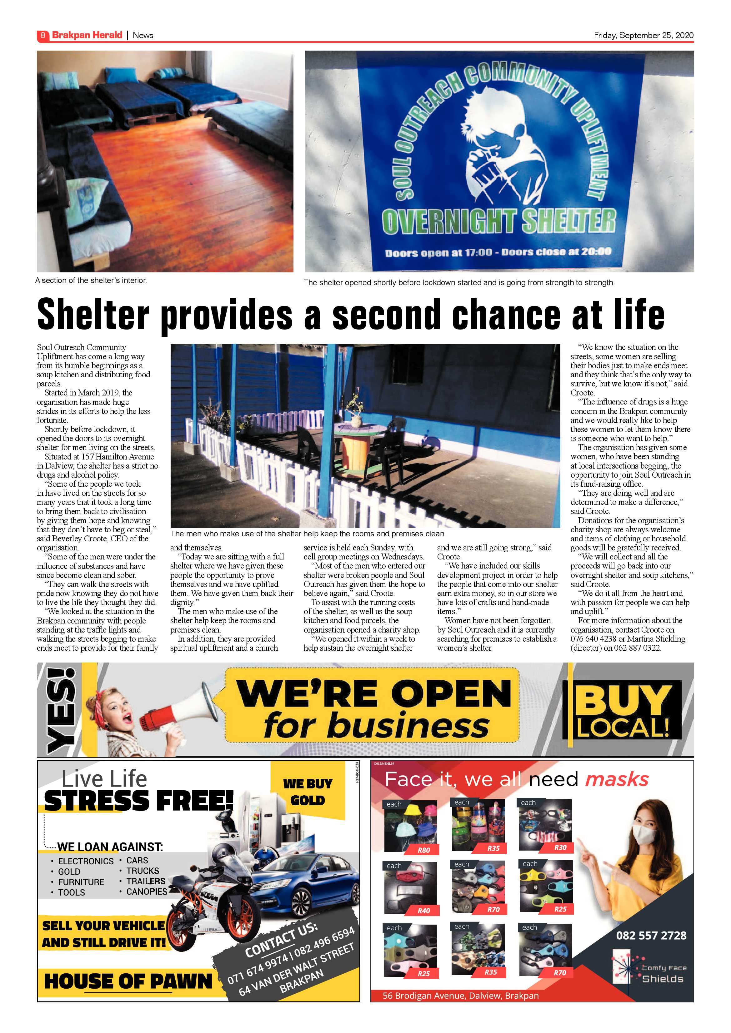 Brakpan Herald 25 September 2020 page 8