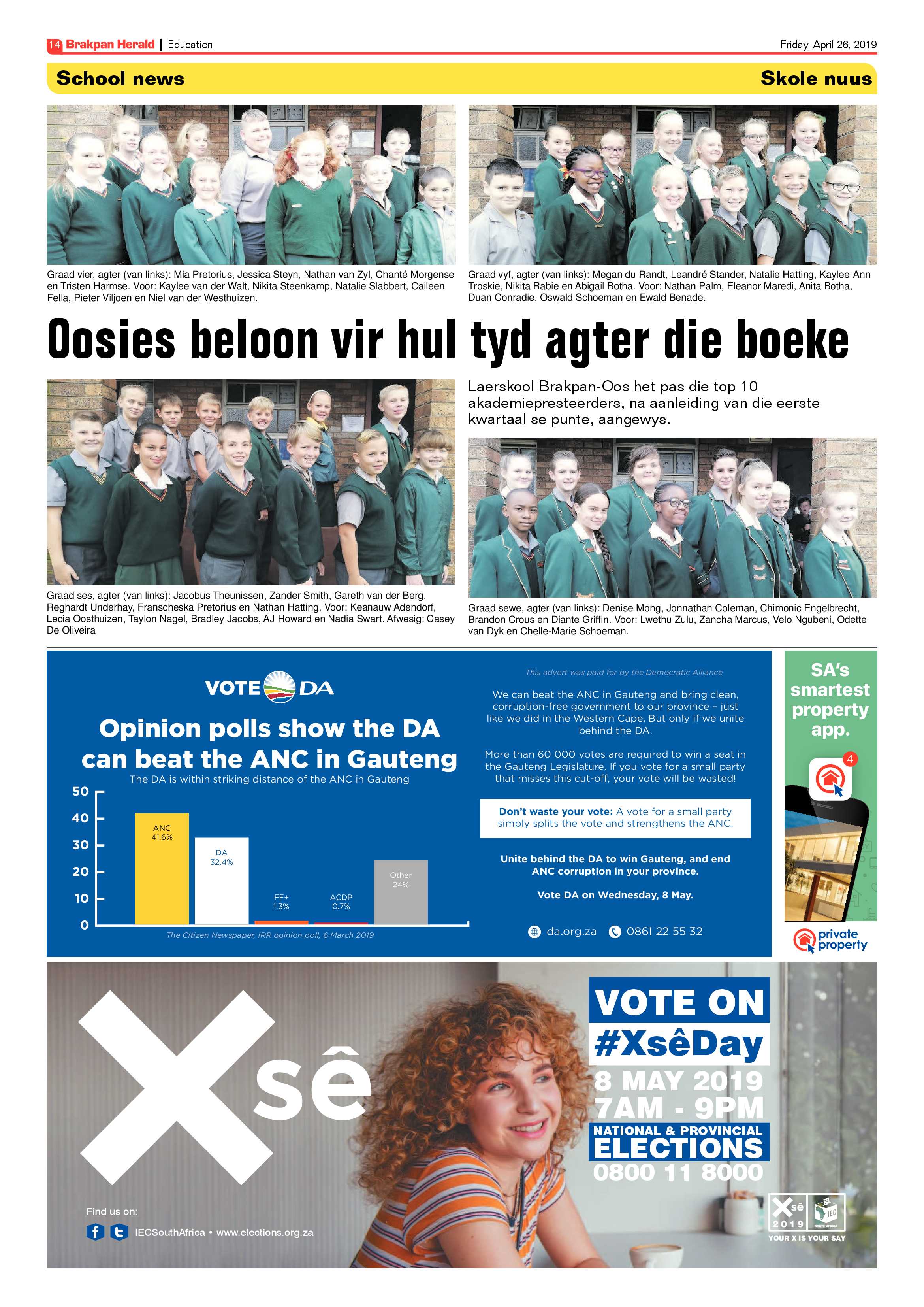 Brakpan Herald 26 April 2019 page 14