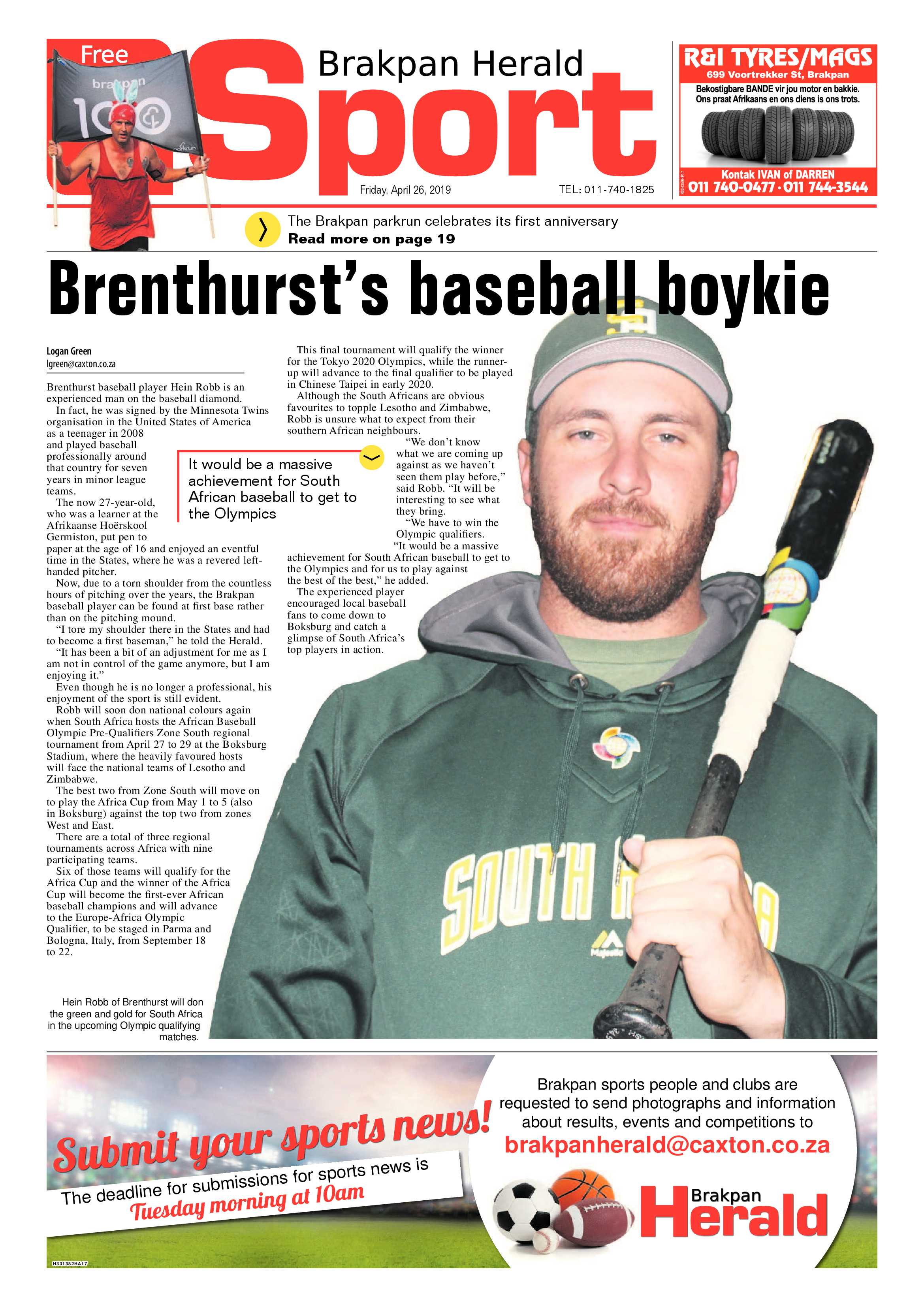 Brakpan Herald 26 April 2019 page 20