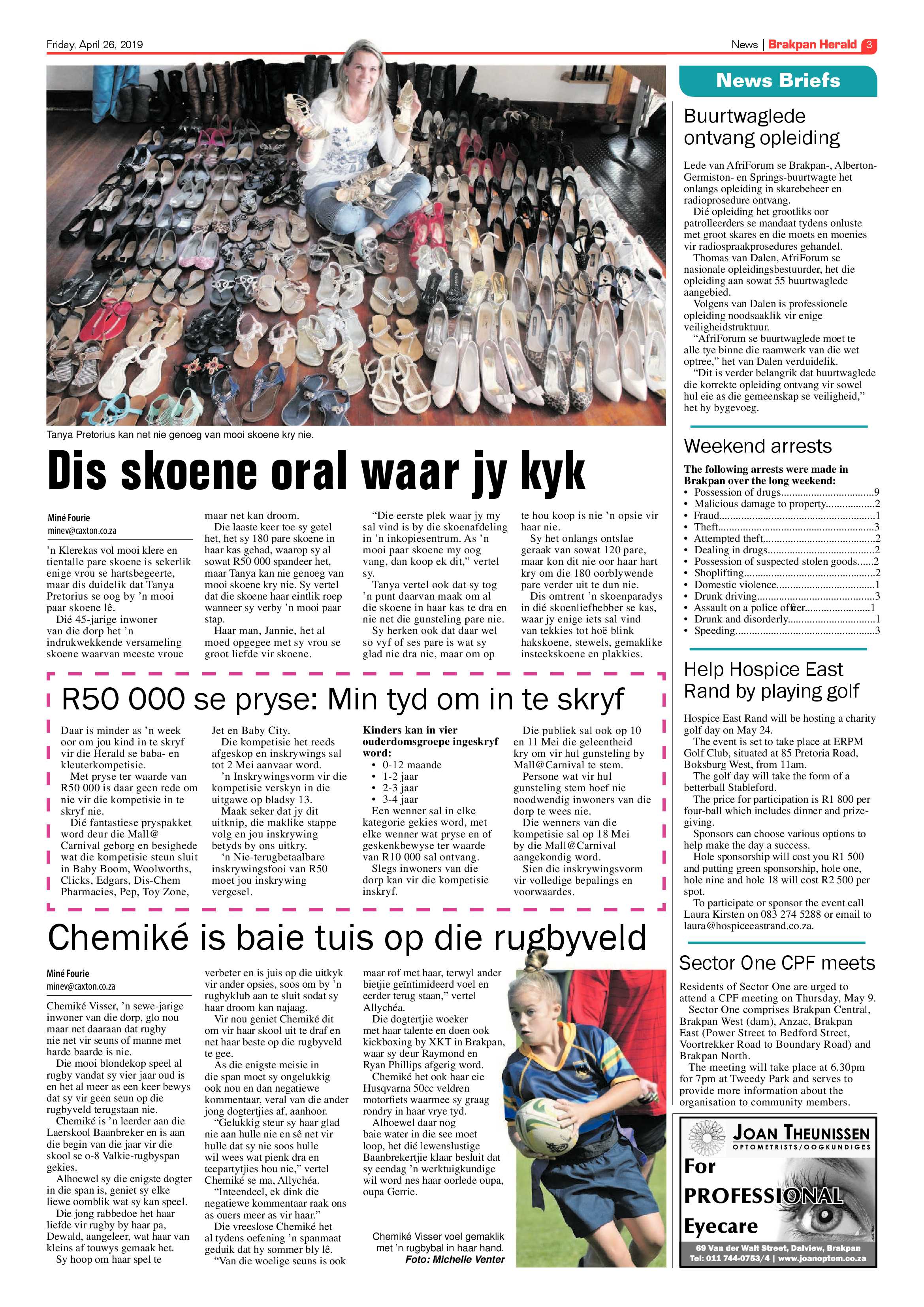 Brakpan Herald 26 April 2019 page 3