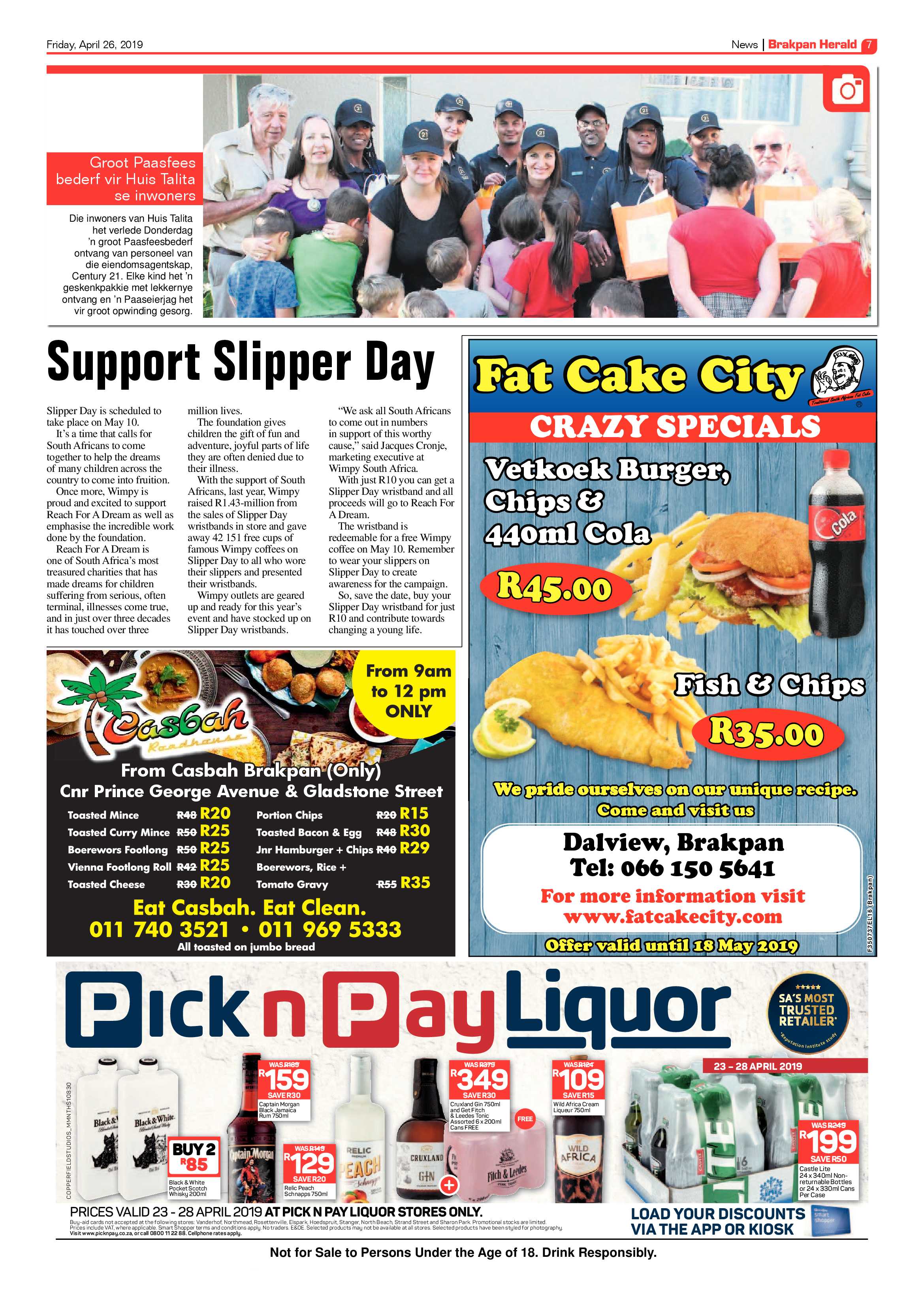 Brakpan Herald 26 April 2019 page 7
