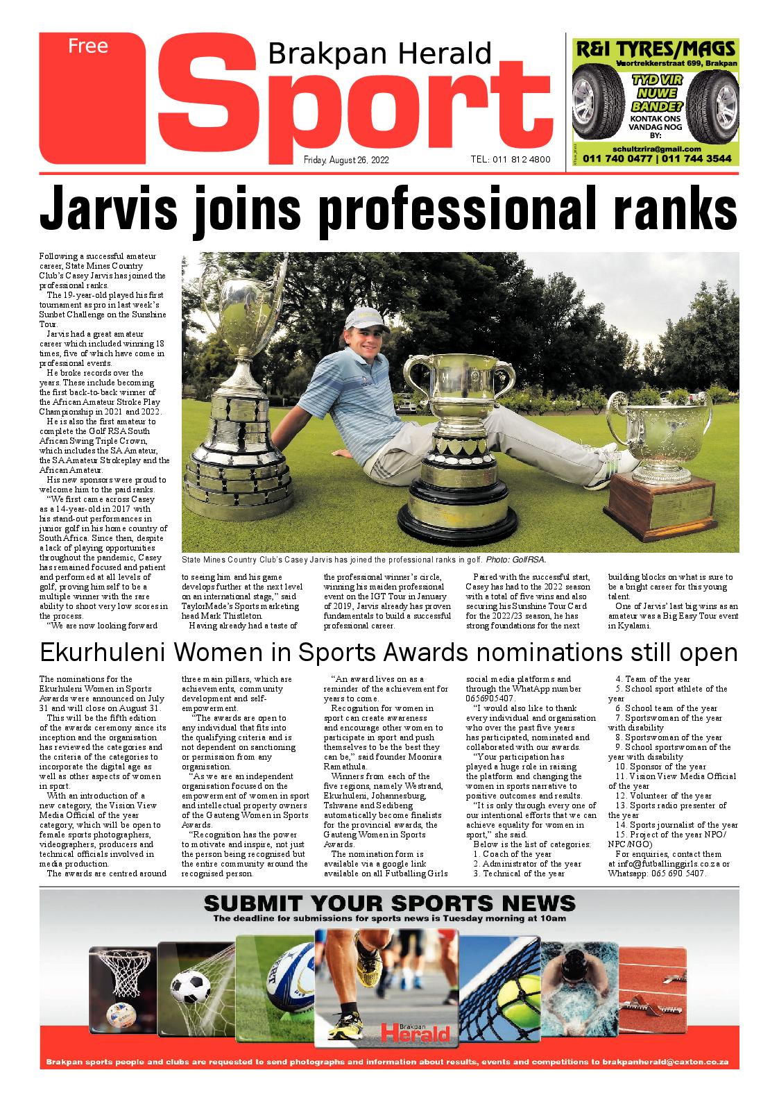 Brakpan Herald 26 Aug 2022 page 12