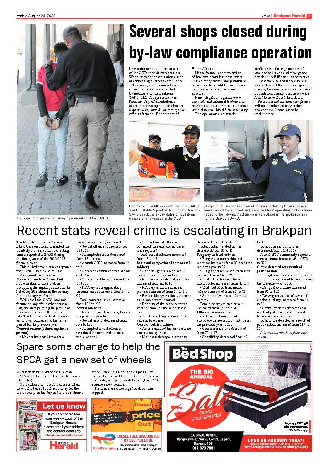 Brakpan Herald 26 Aug 2022 page 3