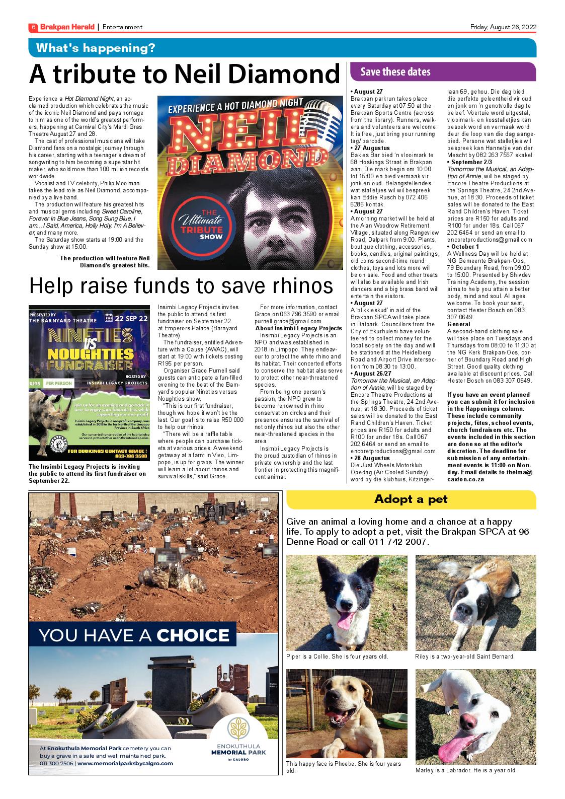 Brakpan Herald 26 Aug 2022 page 6