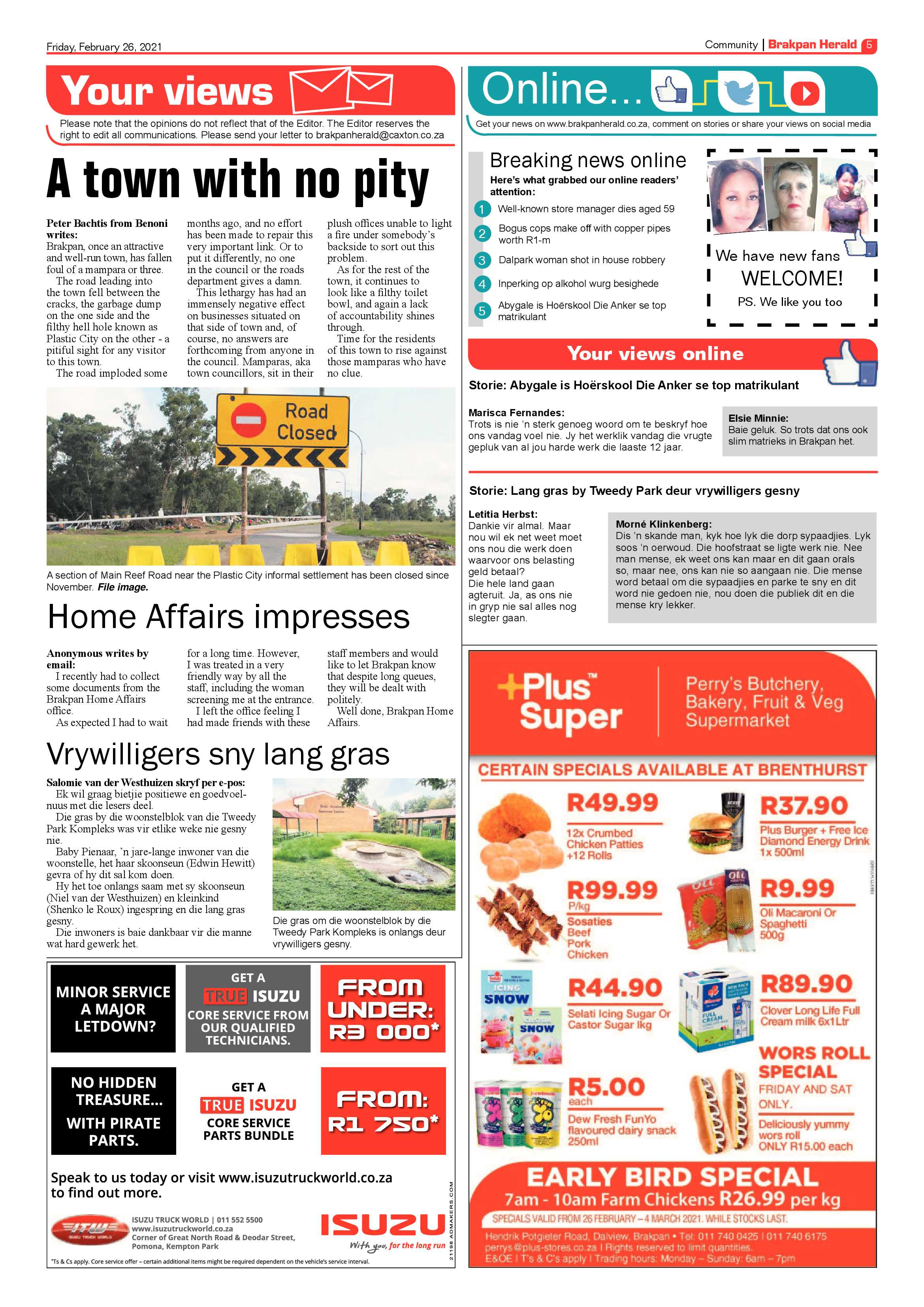 Brakpan Herald 26 February 2021 page 6