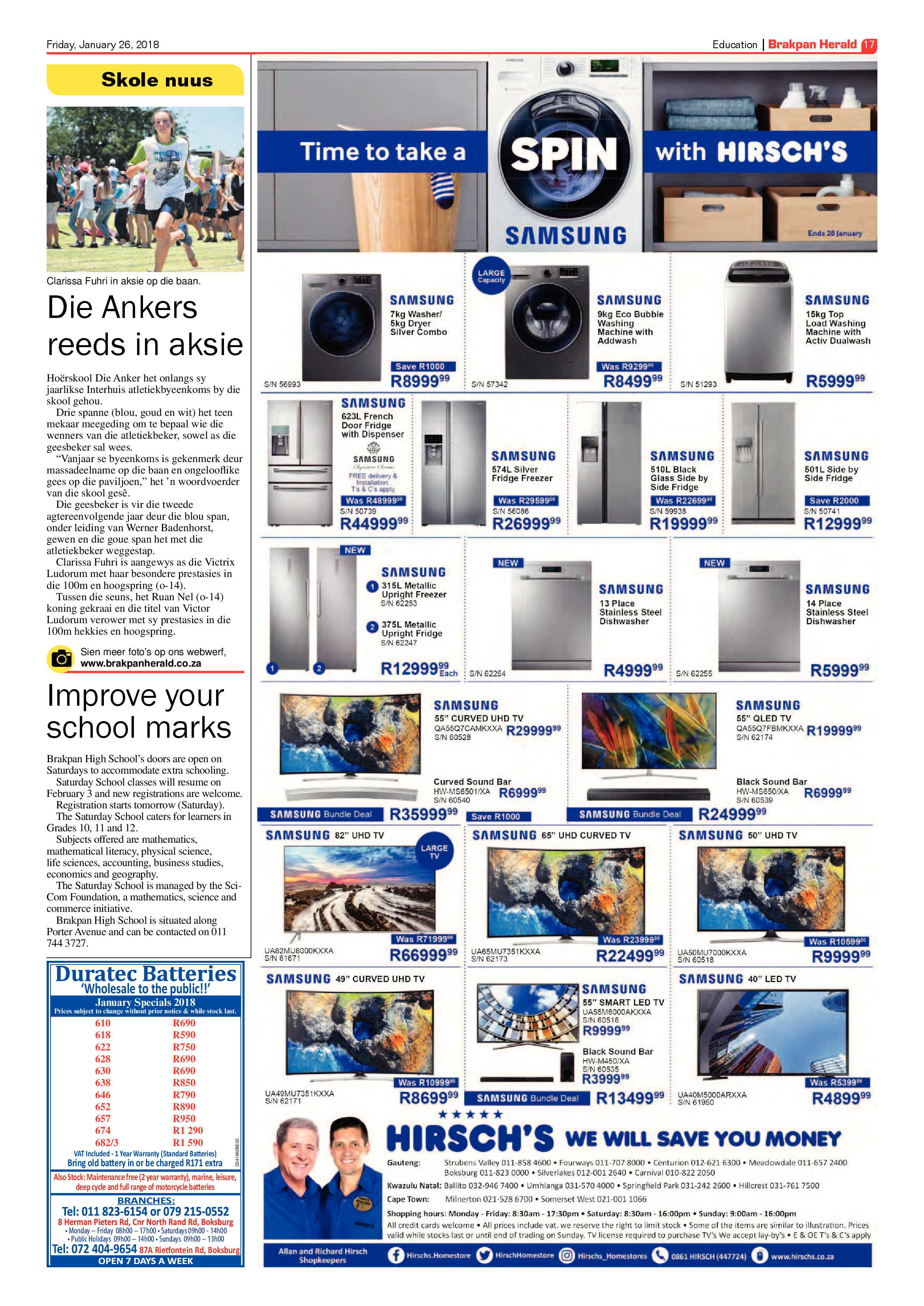 Brakpan Herald 26 January 2018 page 19
