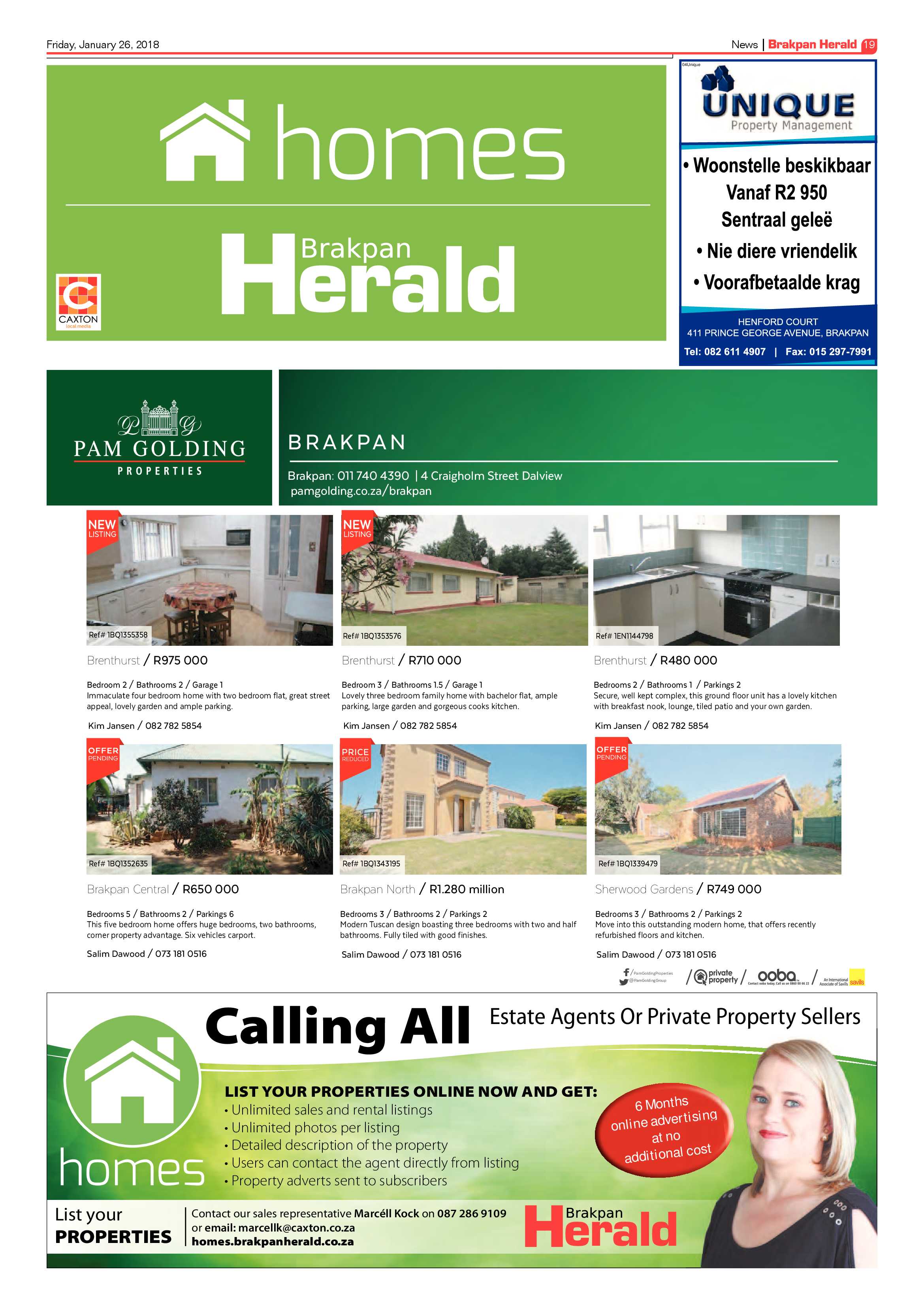 Brakpan Herald 26 January 2018 page 21