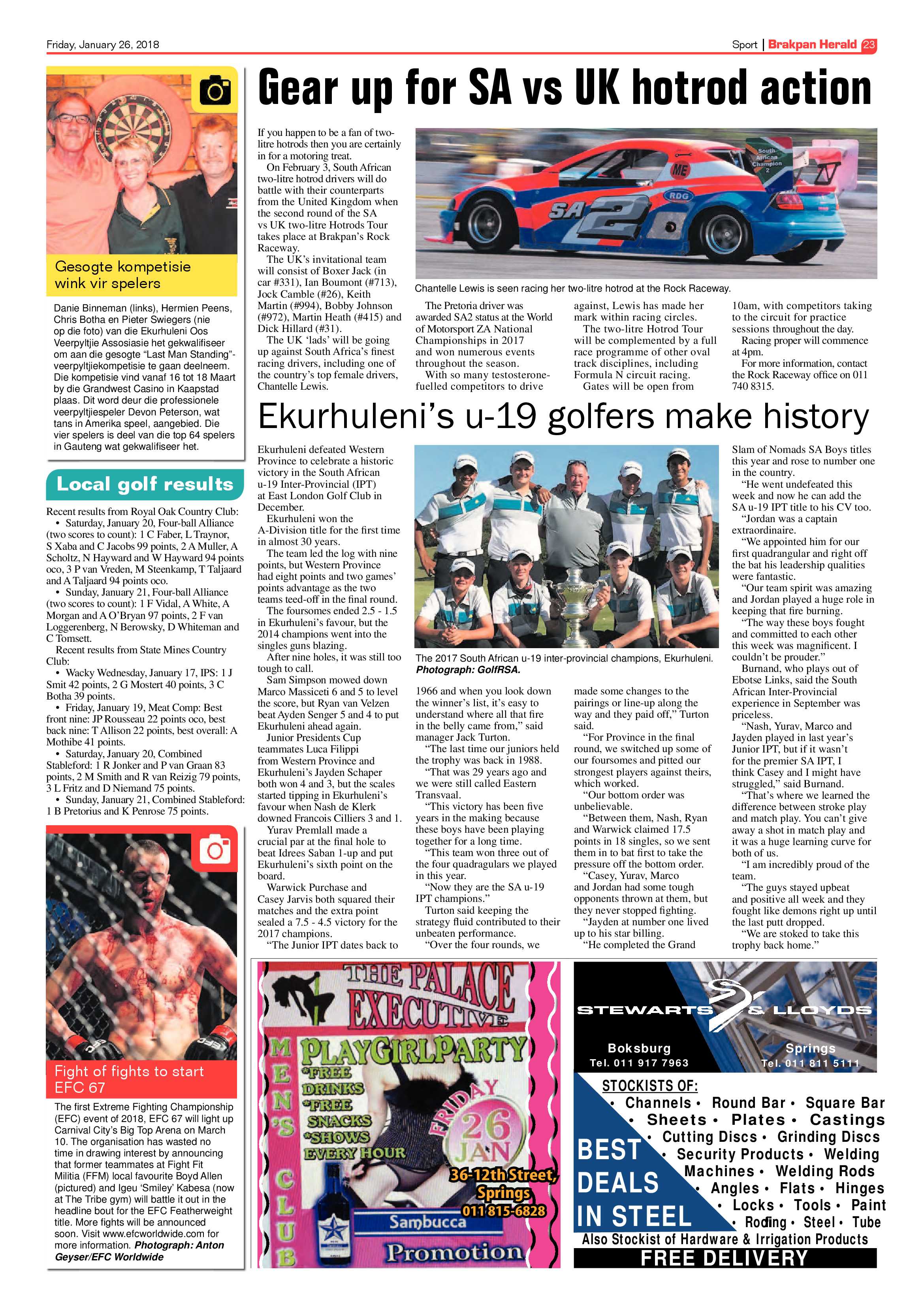Brakpan Herald 26 January 2018 page 25