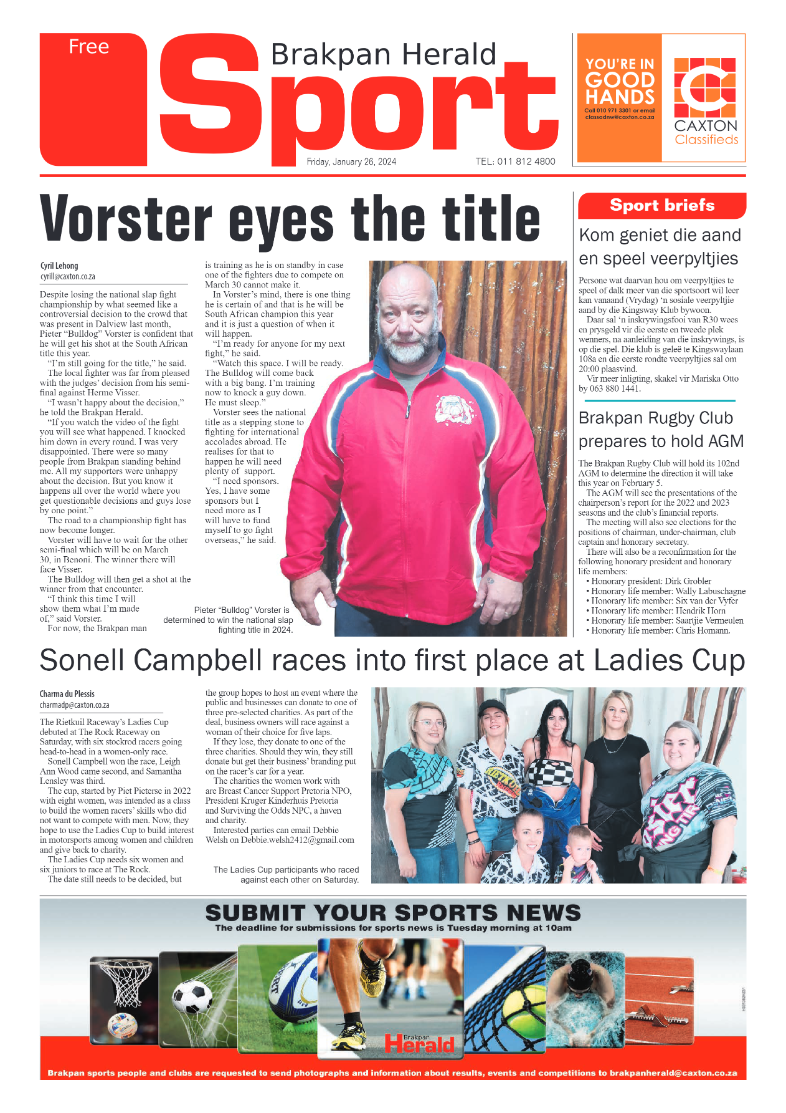 Brakpan Herald 26 January 2024 page 12