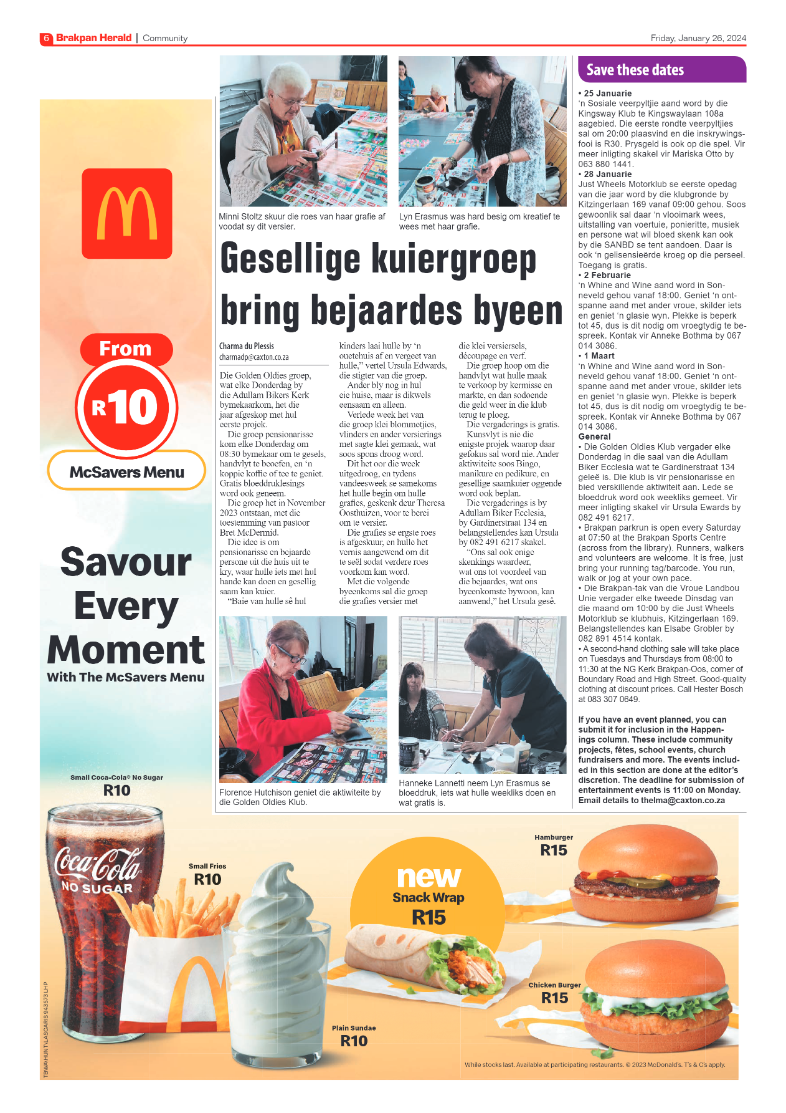 Brakpan Herald 26 January 2024 page 6
