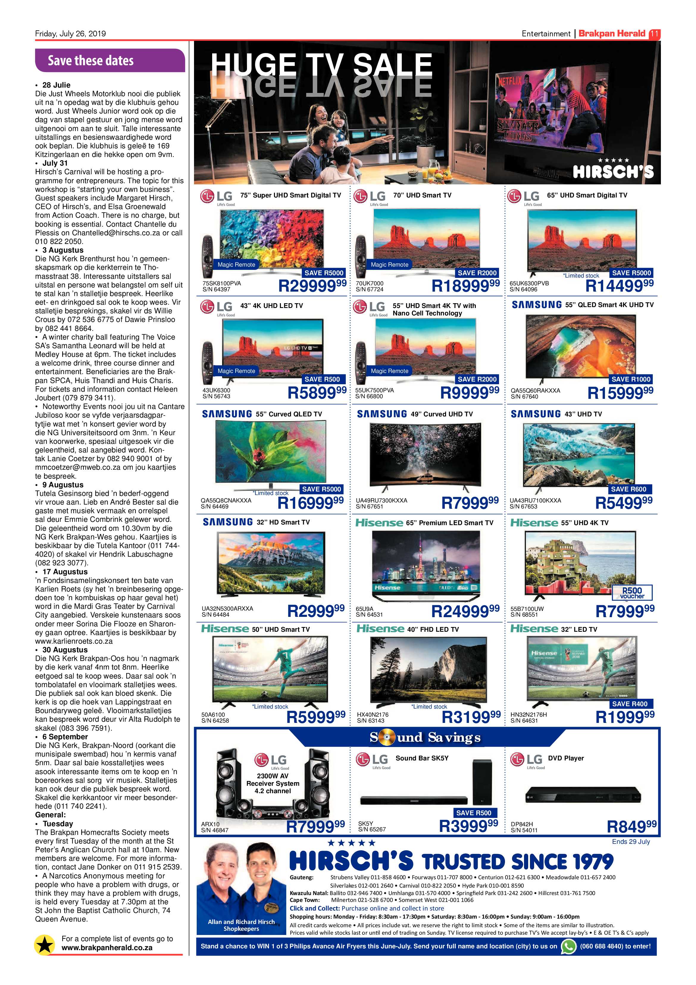 Brakpan Herald 26 July 2019 page 11