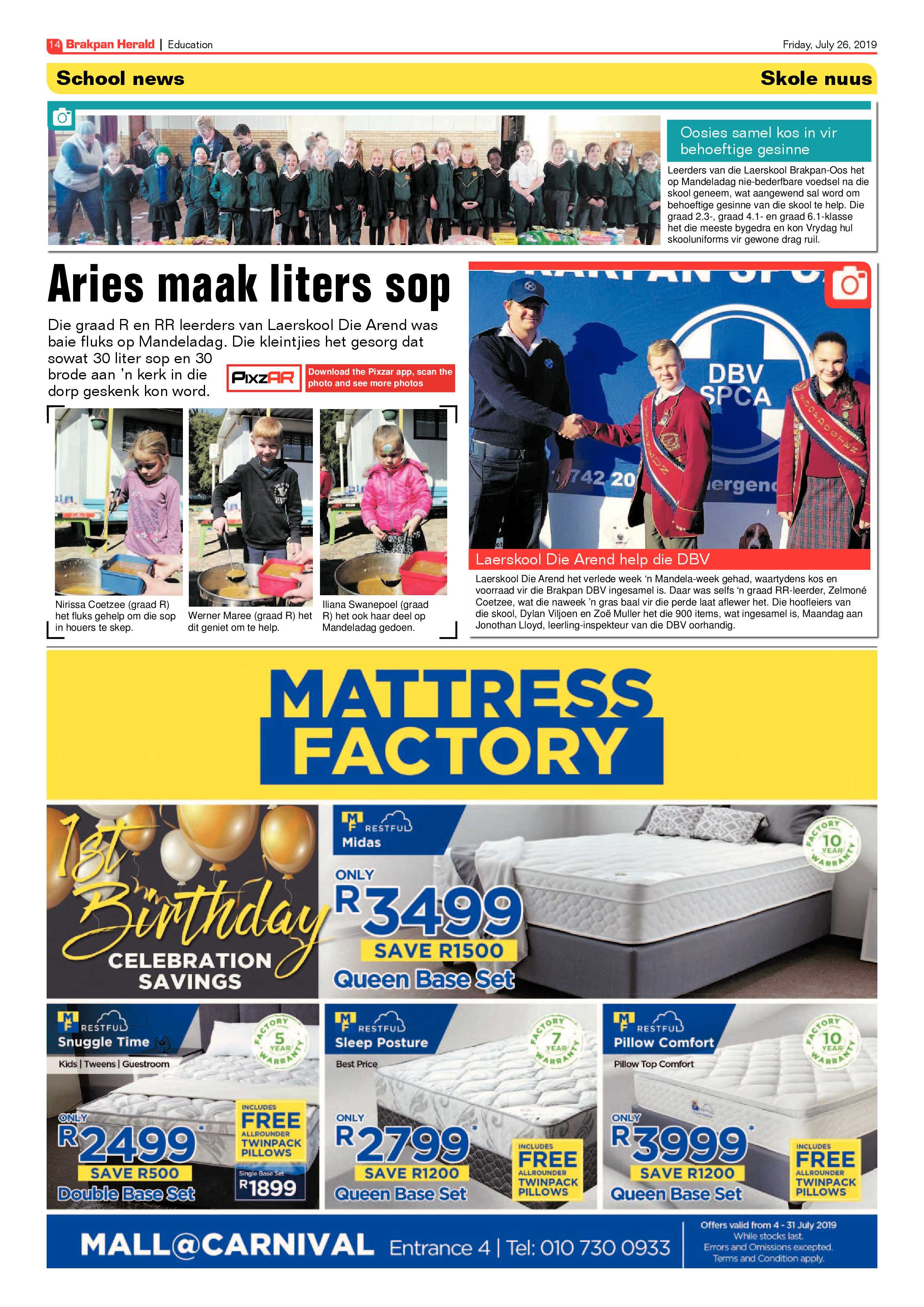 Brakpan Herald 26 July 2019 page 14