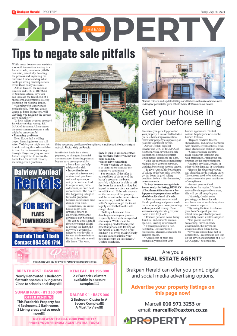Brakpan Herald 26 July 2024 page 8