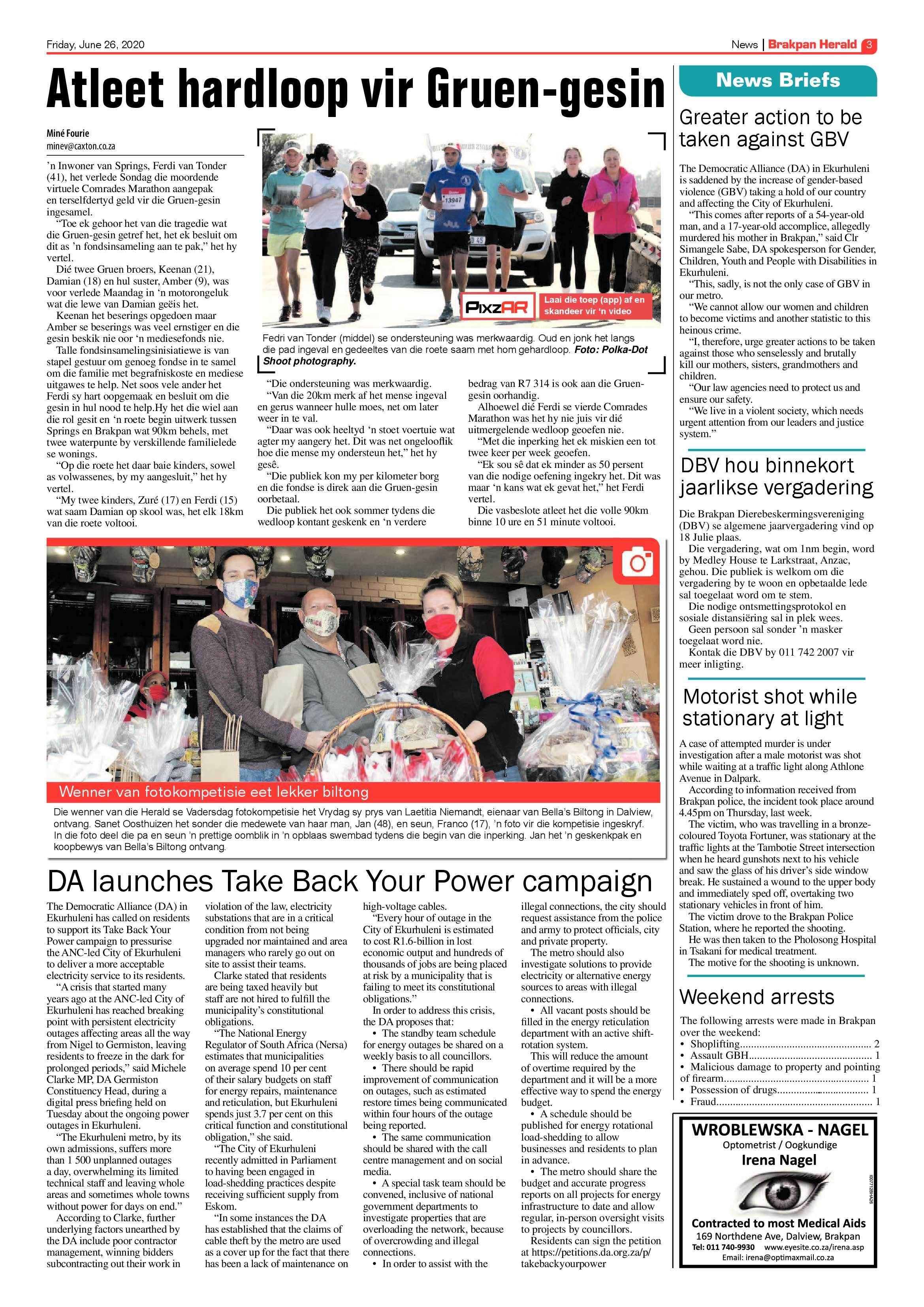 Brakpan Herald 26 June 2020 page 3