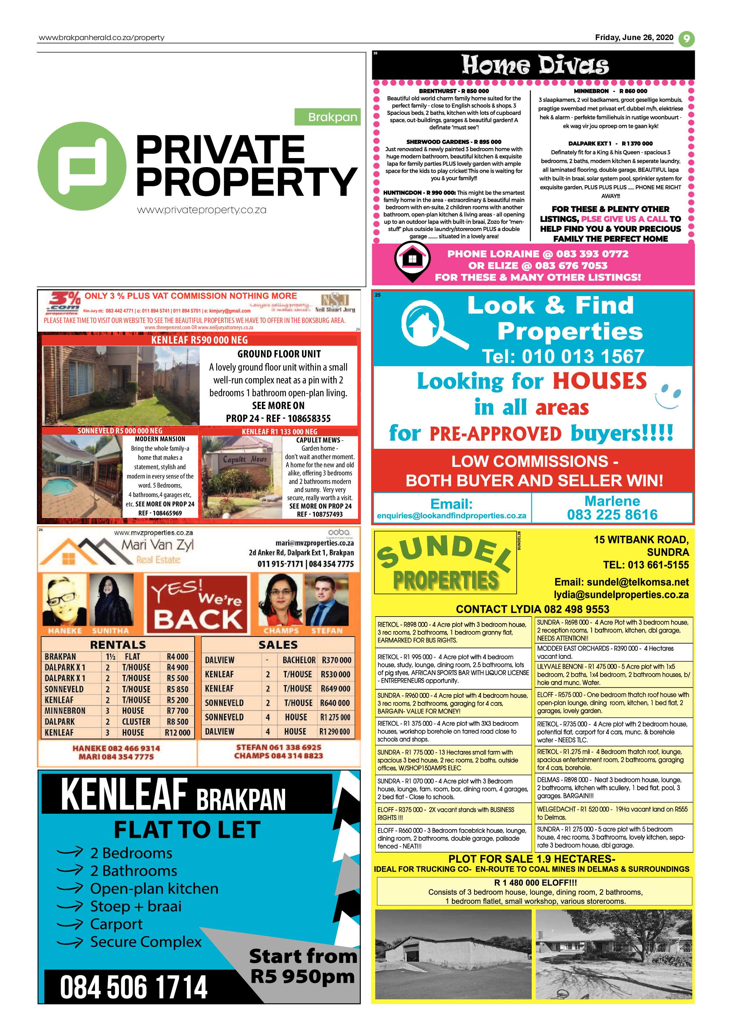 Brakpan Herald 26 June 2020 page 9