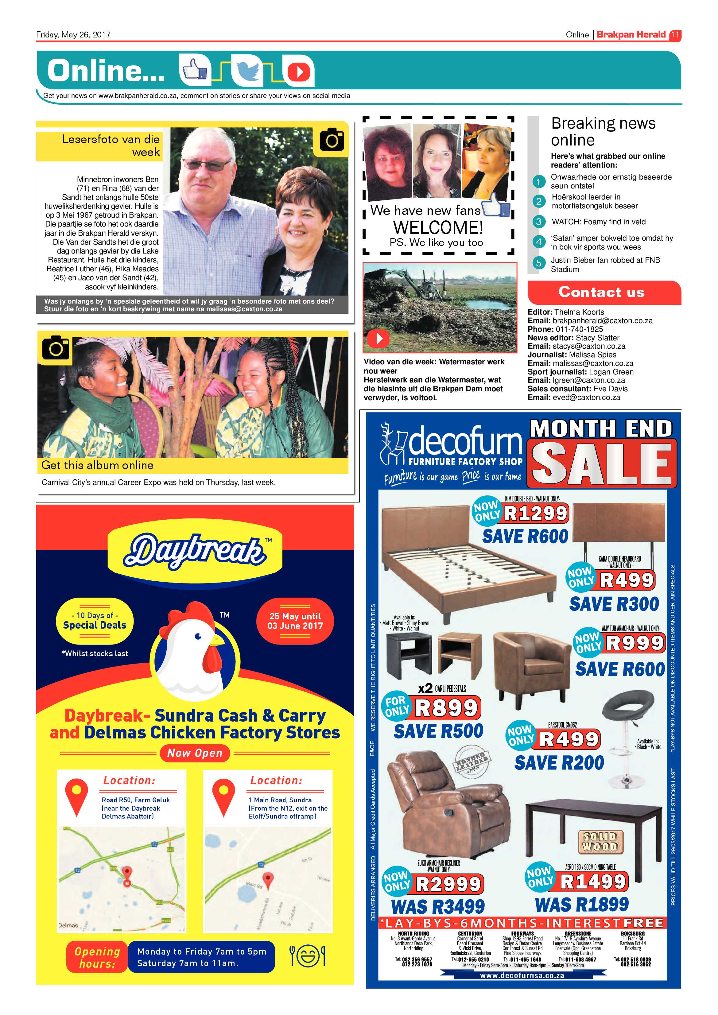 Brakpan Herald 26 May 2017 page 11