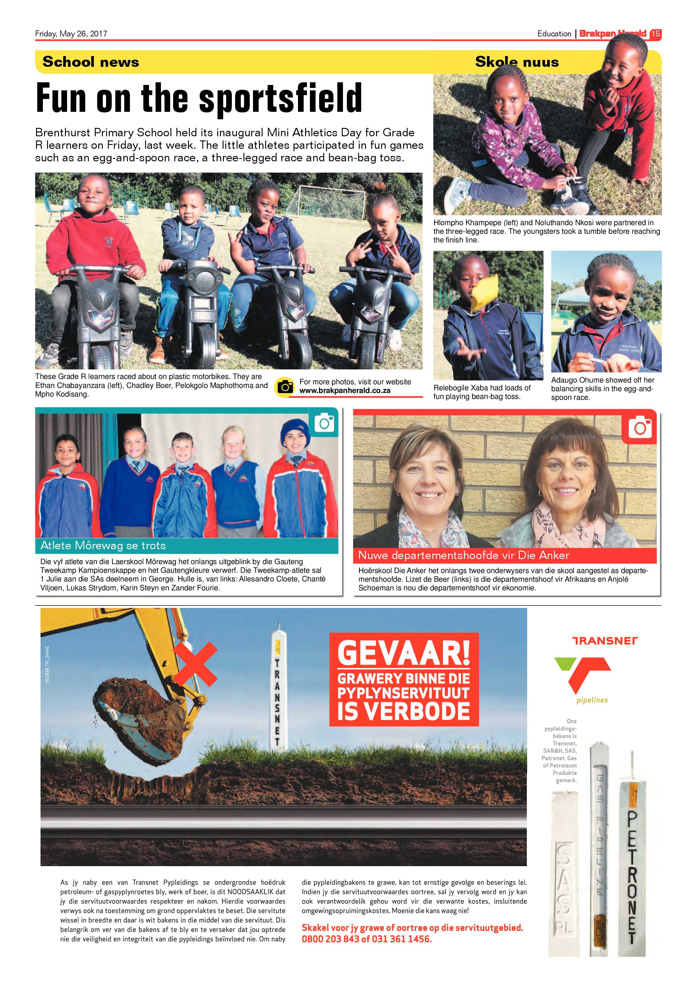 Brakpan Herald 26 May 2017 page 15