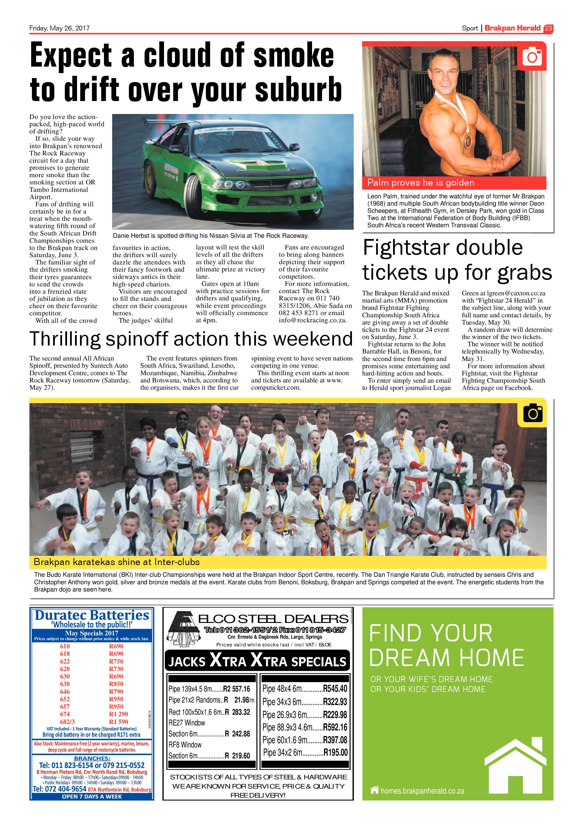 Brakpan Herald 26 May 2017 page 23