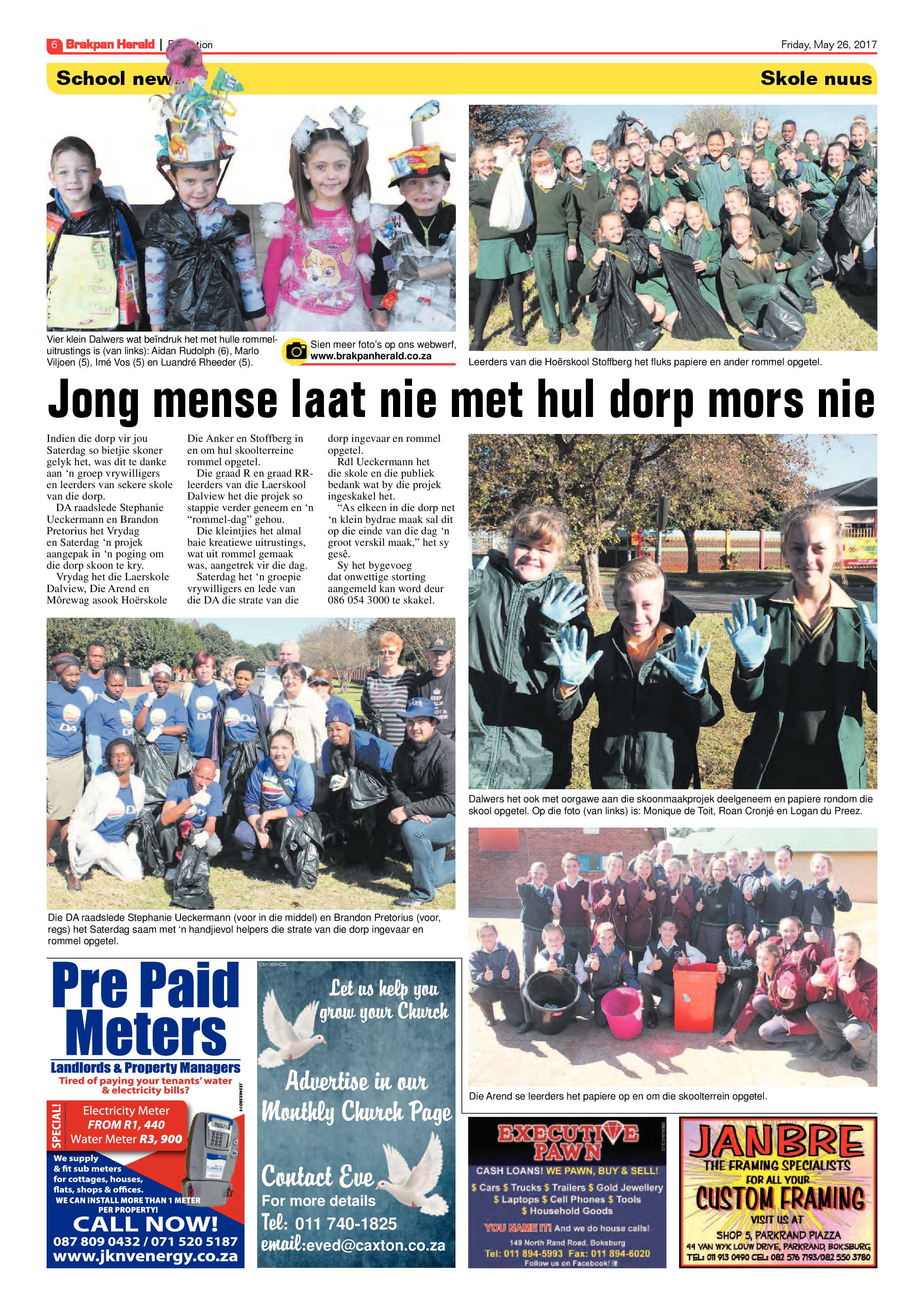 Brakpan Herald 26 May 2017 page 6