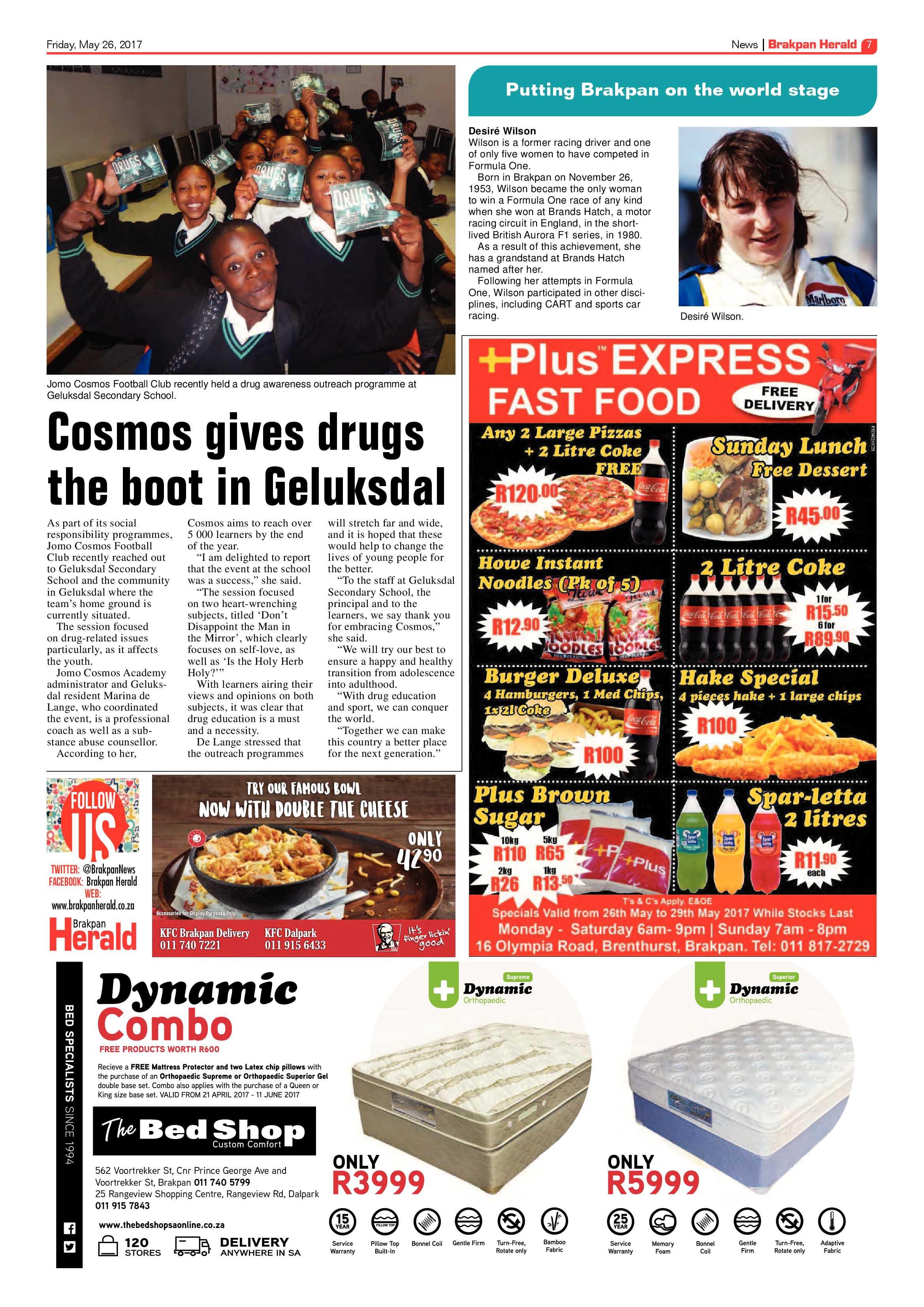 Brakpan Herald 26 May 2017 page 7