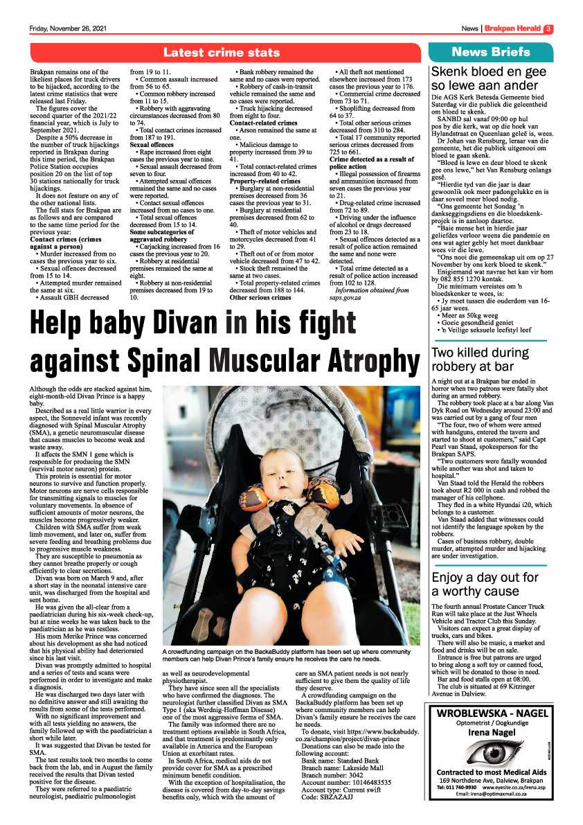 Brakpan Herald 26 November 2021 page 3